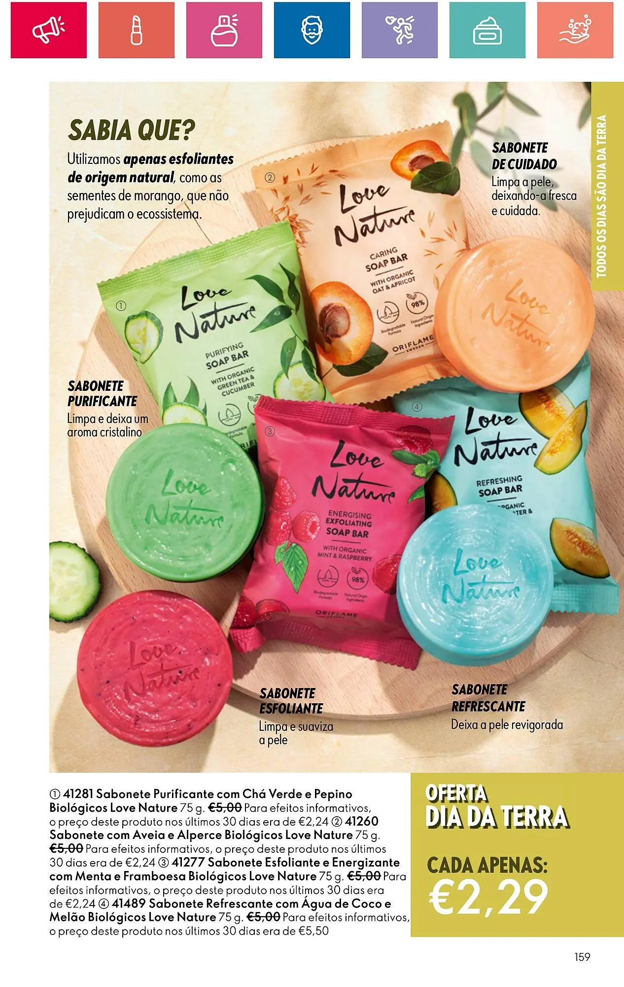 Folheto Folheto Oriflame de 18 de abril até 18 de maio 2024 - Pagina 159