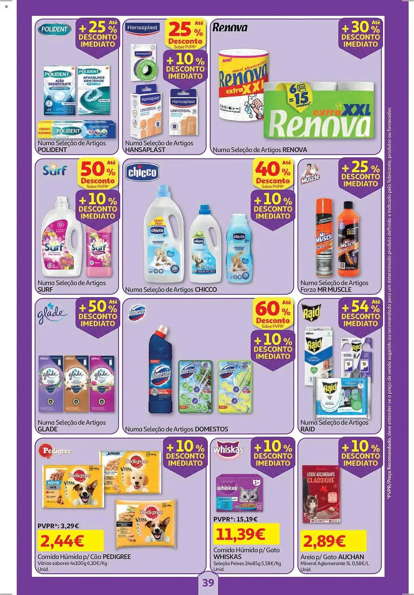 Folheto Folheto Auchan de 15 de janeiro até 22 de janeiro 2026 - Pagina 39