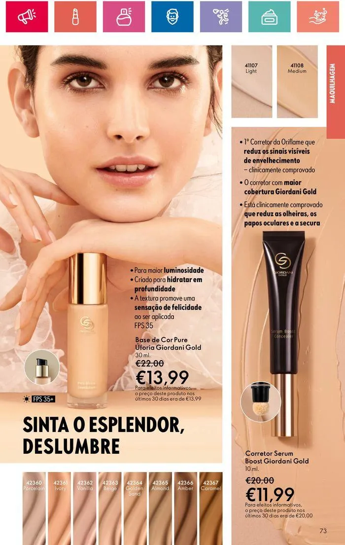 Folheto Folheto Oriflame de 30 de maio até 19 de junho 2024 - Pagina 73