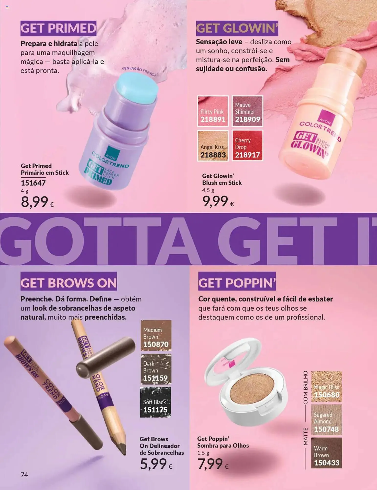Folheto Catálogo Avon de 1 de outubro até 1 de novembro 2025 - Pagina 74