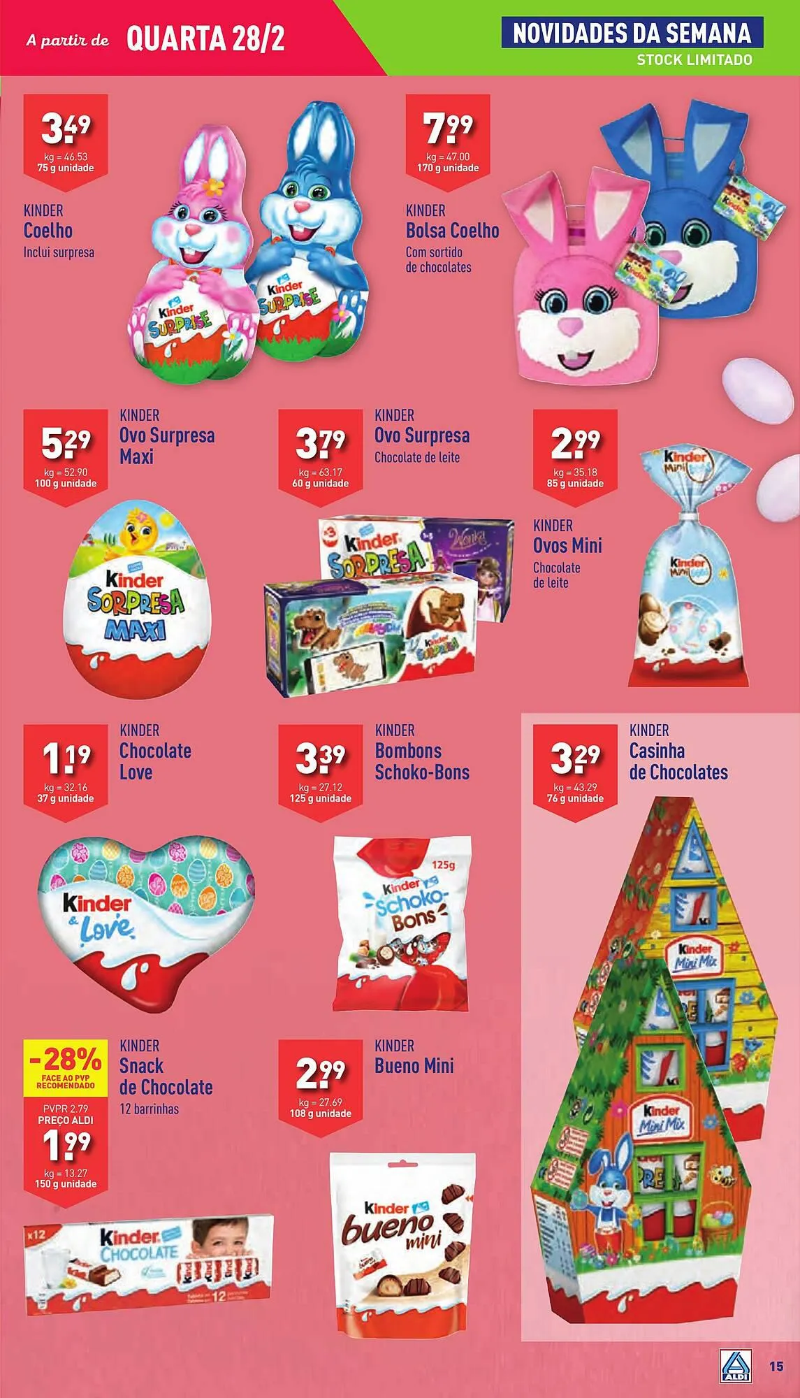 Folheto Folheto ALDI de 28 de fevereiro até 5 de março 2024 - Pagina 15