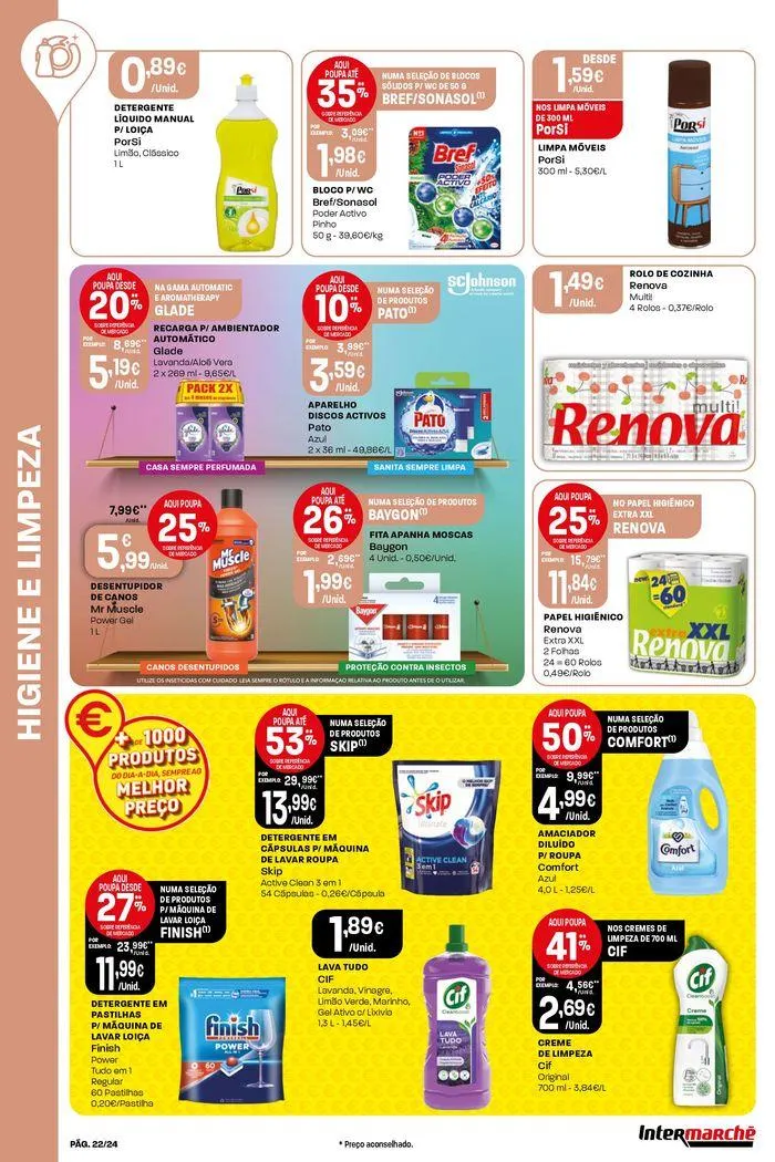 Folheto Folheto Super e Contact de 15 de agosto até 21 de agosto 2024 - Pagina 22