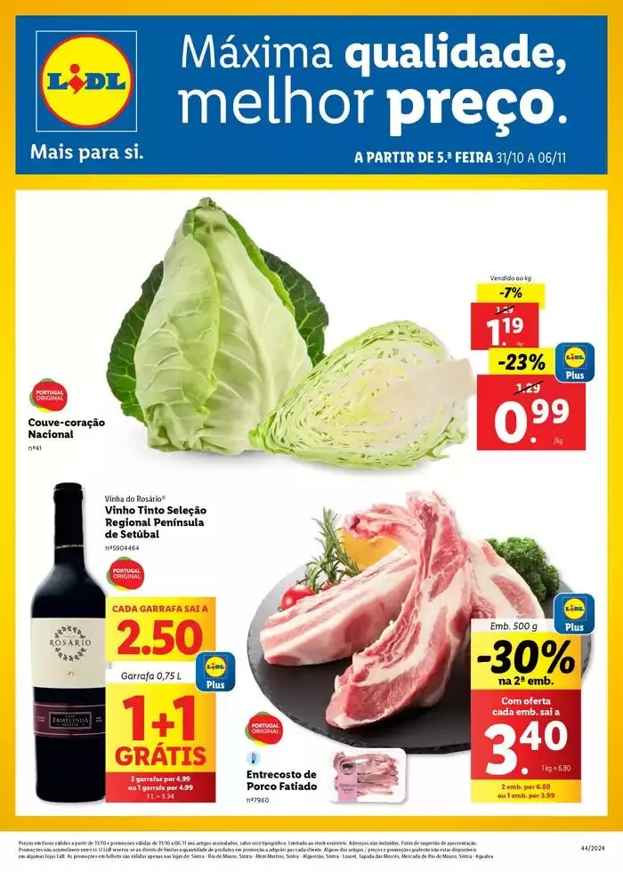 Folheto Rio de Mouro de 1 de novembro até 6 de novembro 2024 - Pagina 1