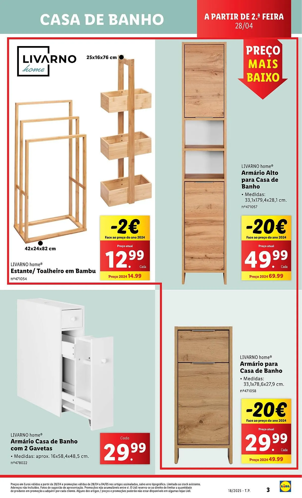 Folheto Folheto Lidl de 28 de abril até 4 de maio 2025 - Pagina 3