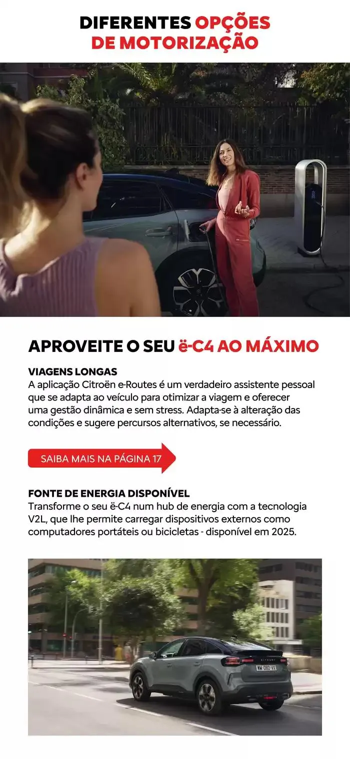 Folheto Citroen Novo ë-C4 de 31 de dezembro até 31 de dezembro 2025 - Pagina 10