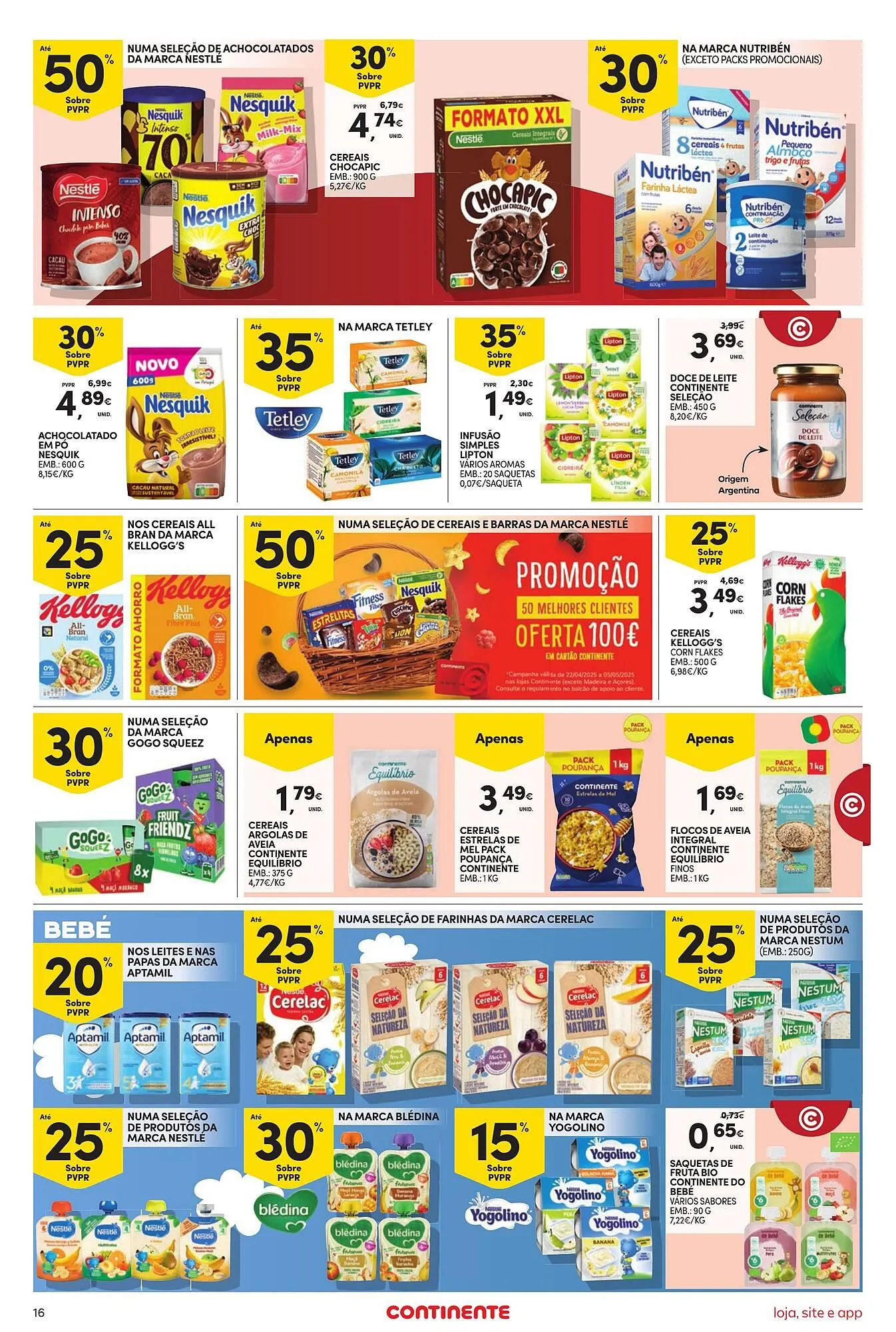 Folheto Folheto Continente Bom dia de 13 de maio até 19 de maio 2025 - Pagina 16