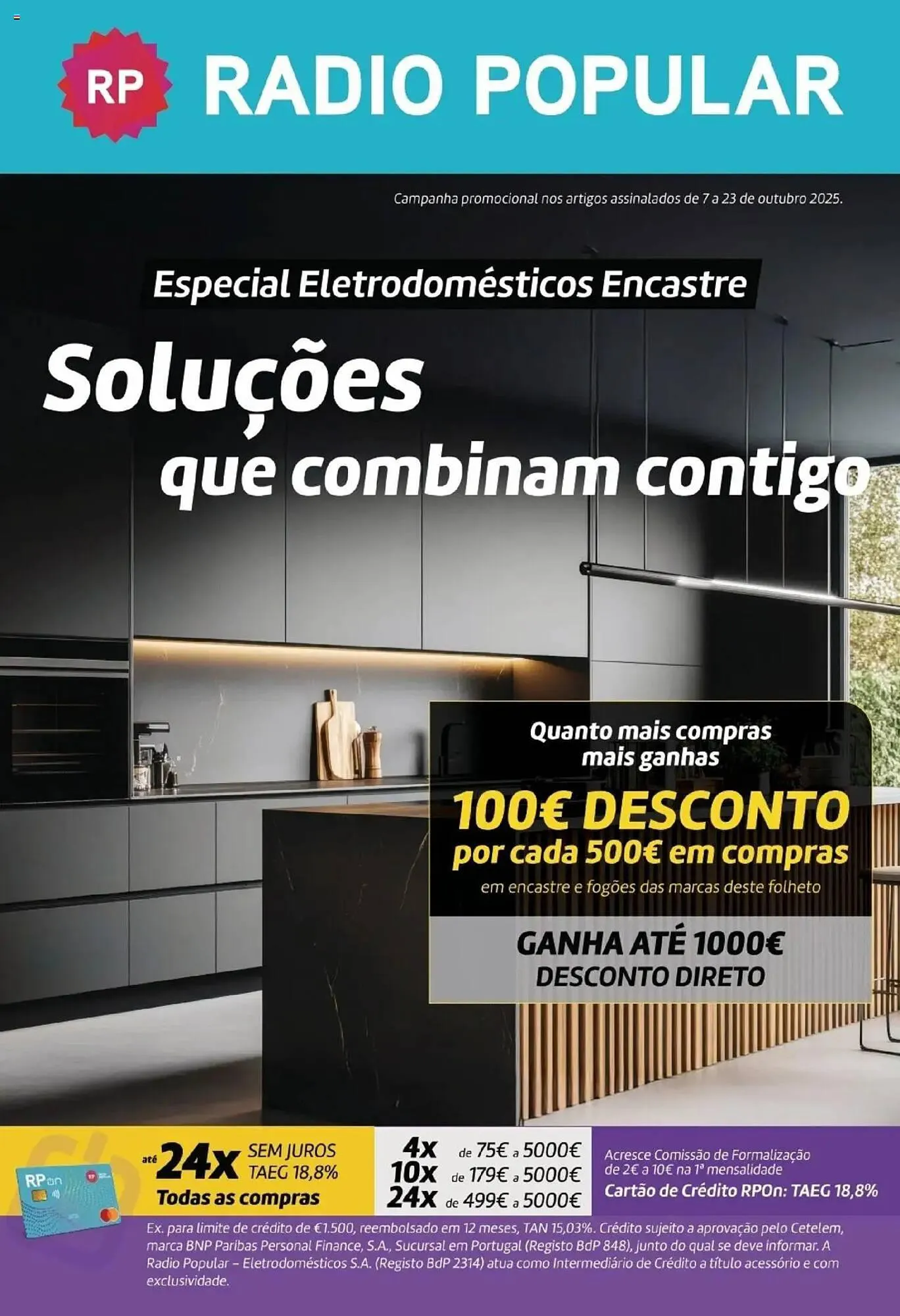 Folheto Radio Popular - 1