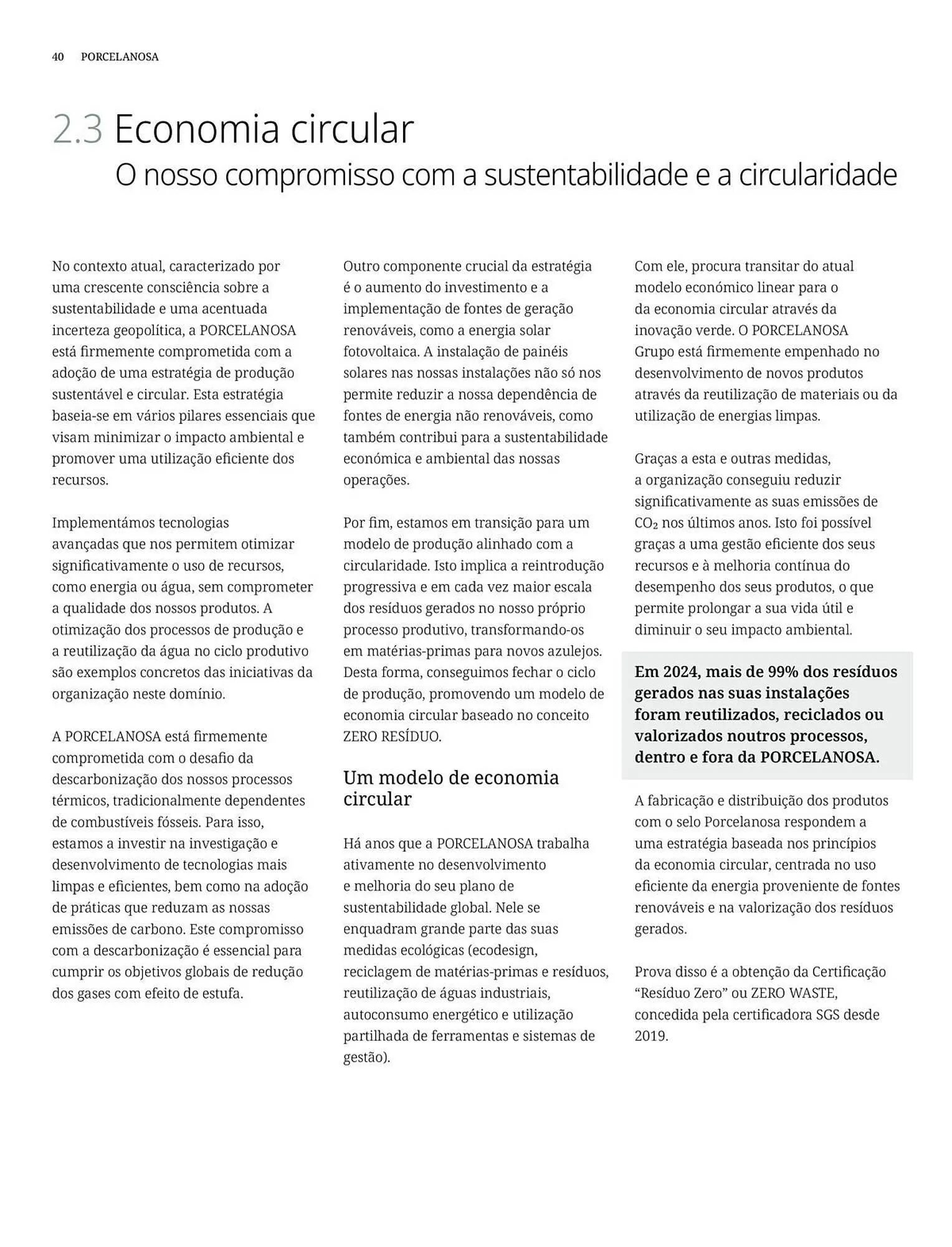 Folheto Catálogo Porcelanosa de 7 de janeiro até 31 de dezembro 2026 - Pagina 40