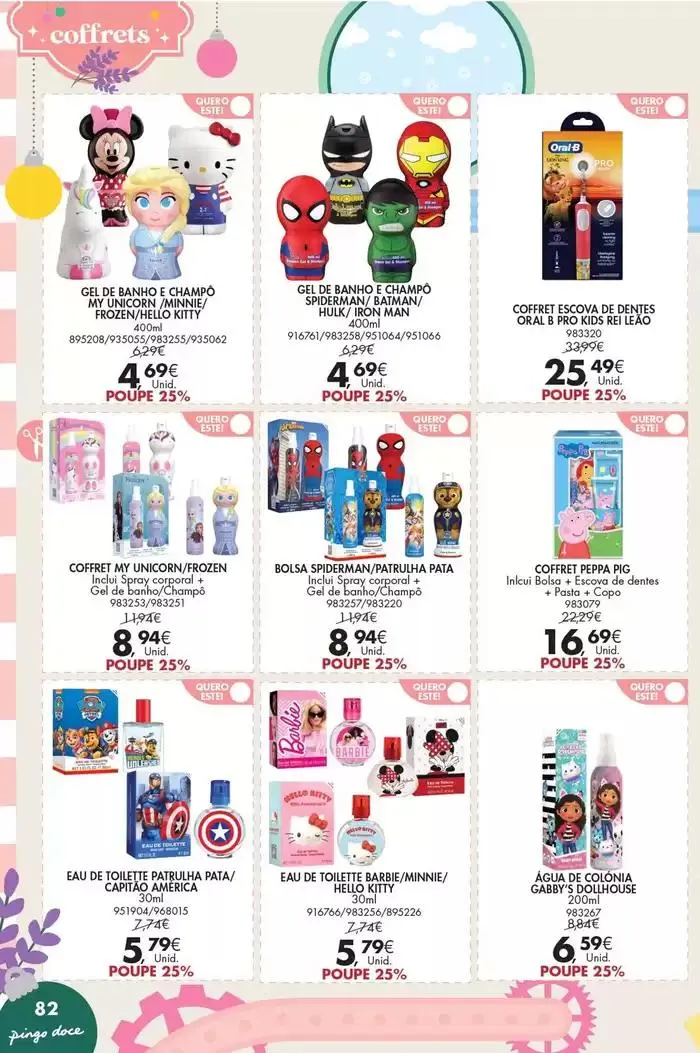 Folheto Descubra ofertas atrativas de 20 de novembro até 6 de janeiro 2025 - Pagina 80