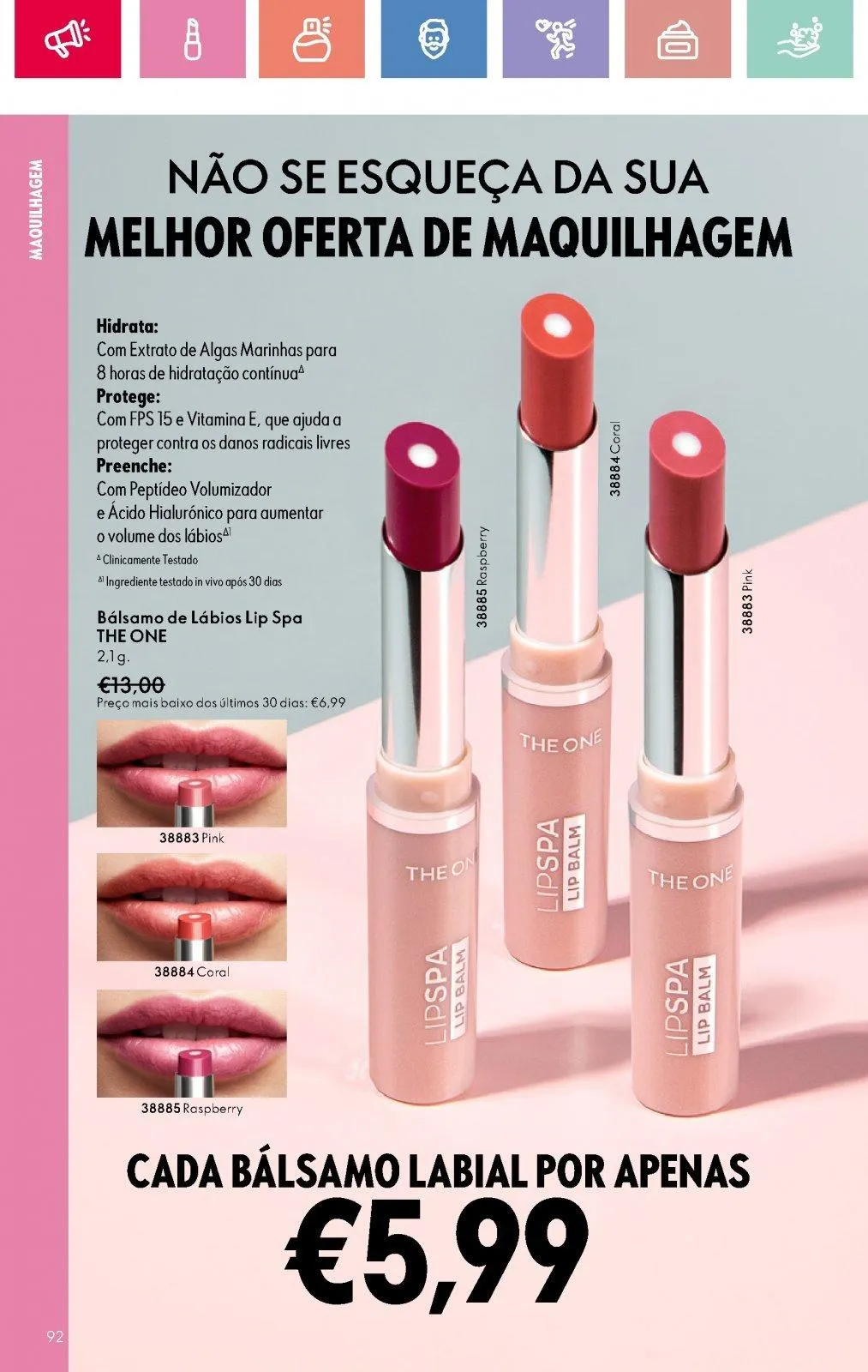 Folheto Folheto de Oriflame até 05.07.2025 de 18 de junho até 5 de julho 2025 - Pagina 92