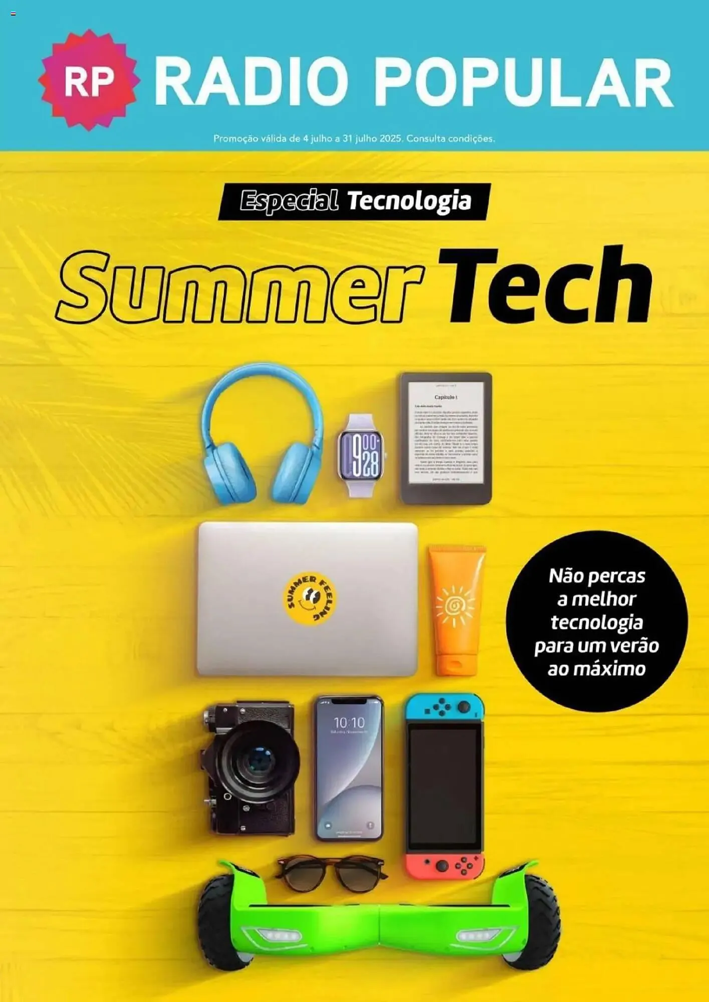 Folheto Folheto Radio Popular de 4 de julho até 1 de agosto 2025 - Pagina 1