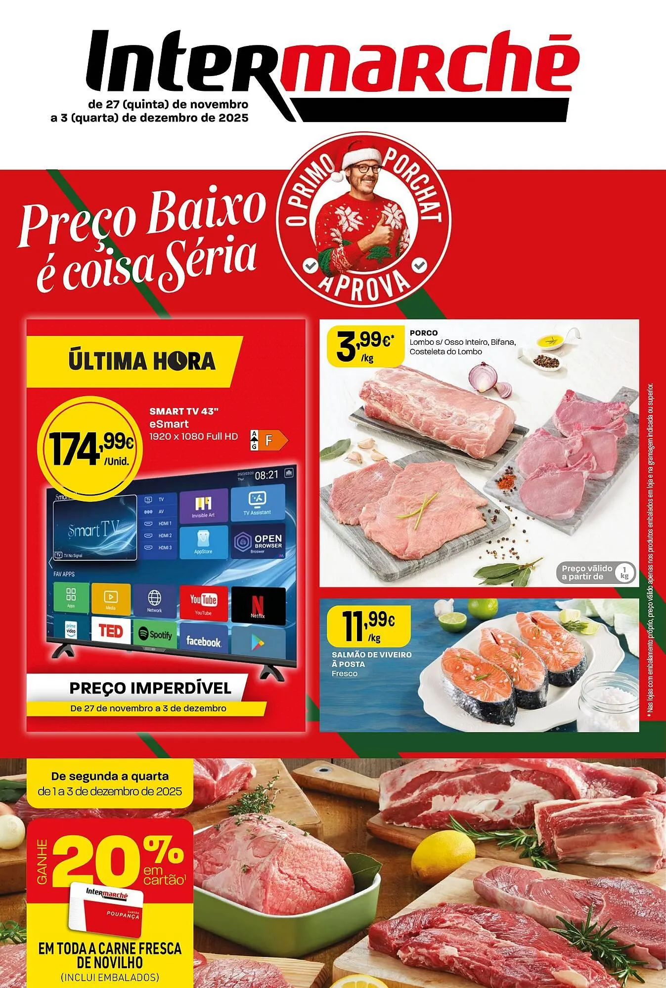 Folheto Folheto Intermarché de 27 de novembro até 3 de dezembro 2025 - Pagina 1