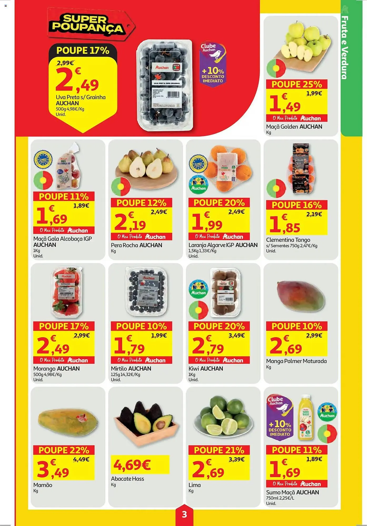 Folheto Folheto Auchan de 26 de março até 2 de abril 2026 - Pagina 3
