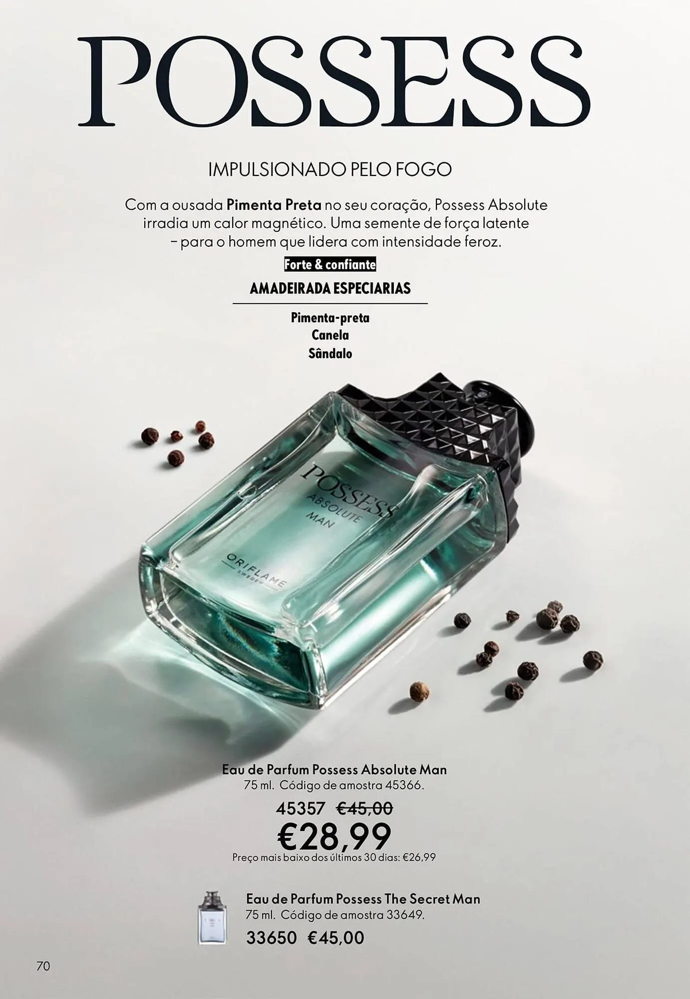 Folheto Catálogo Oriflame de 25 de março até 14 de abril 2026 - Pagina 70