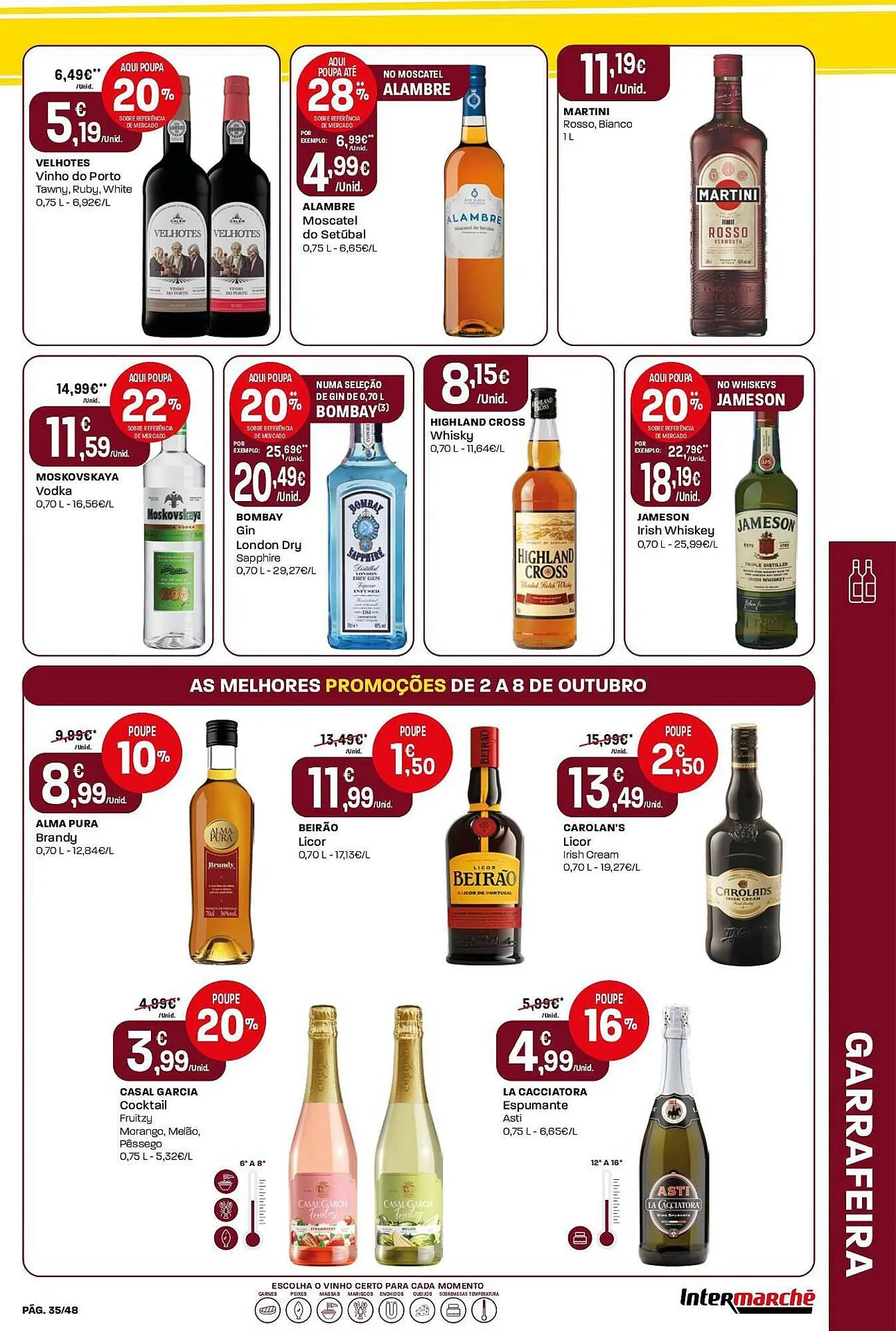Folheto Folheto Intermarché de 2 de outubro até 8 de outubro 2025 - Pagina 35