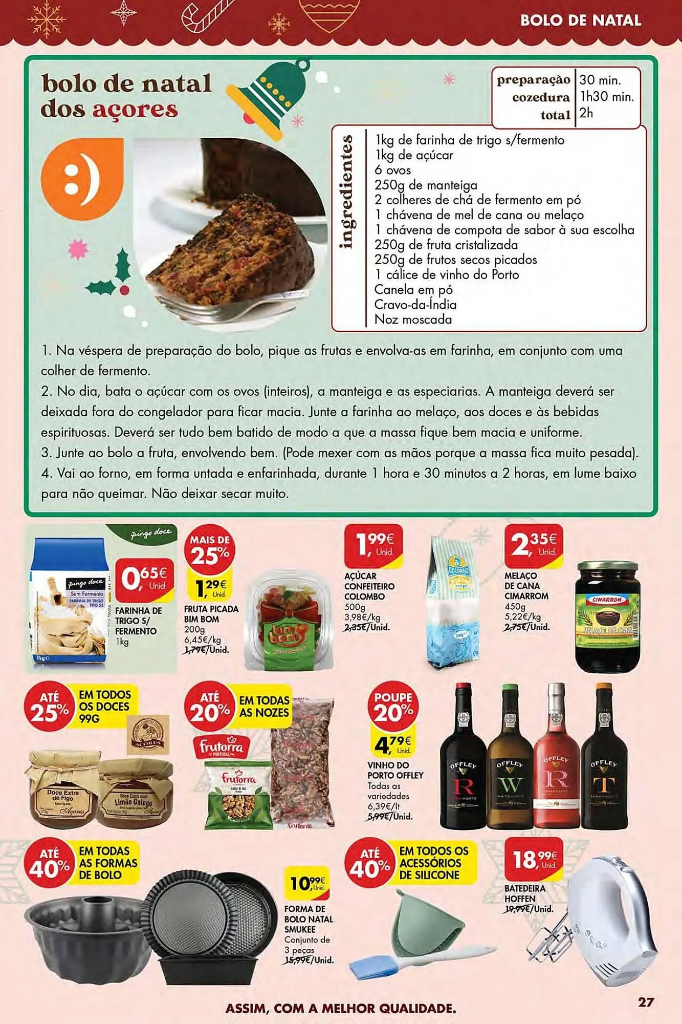 Folheto Folheto Pingo Doce de 27 de novembro até 3 de dezembro 2025 - Pagina 27