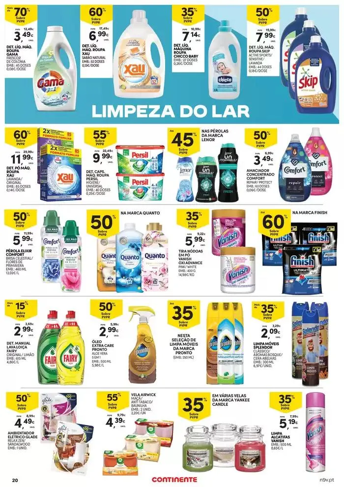 Folheto Açores: Em janeiro a poupança vem primeiro de 3 de janeiro até 22 de janeiro 2025 - Pagina 20