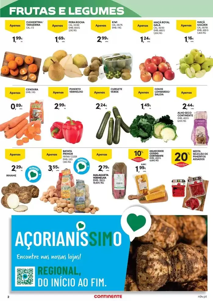 Folheto Açores: Em janeiro a poupança vem primeiro de 3 de janeiro até 22 de janeiro 2025 - Pagina 2