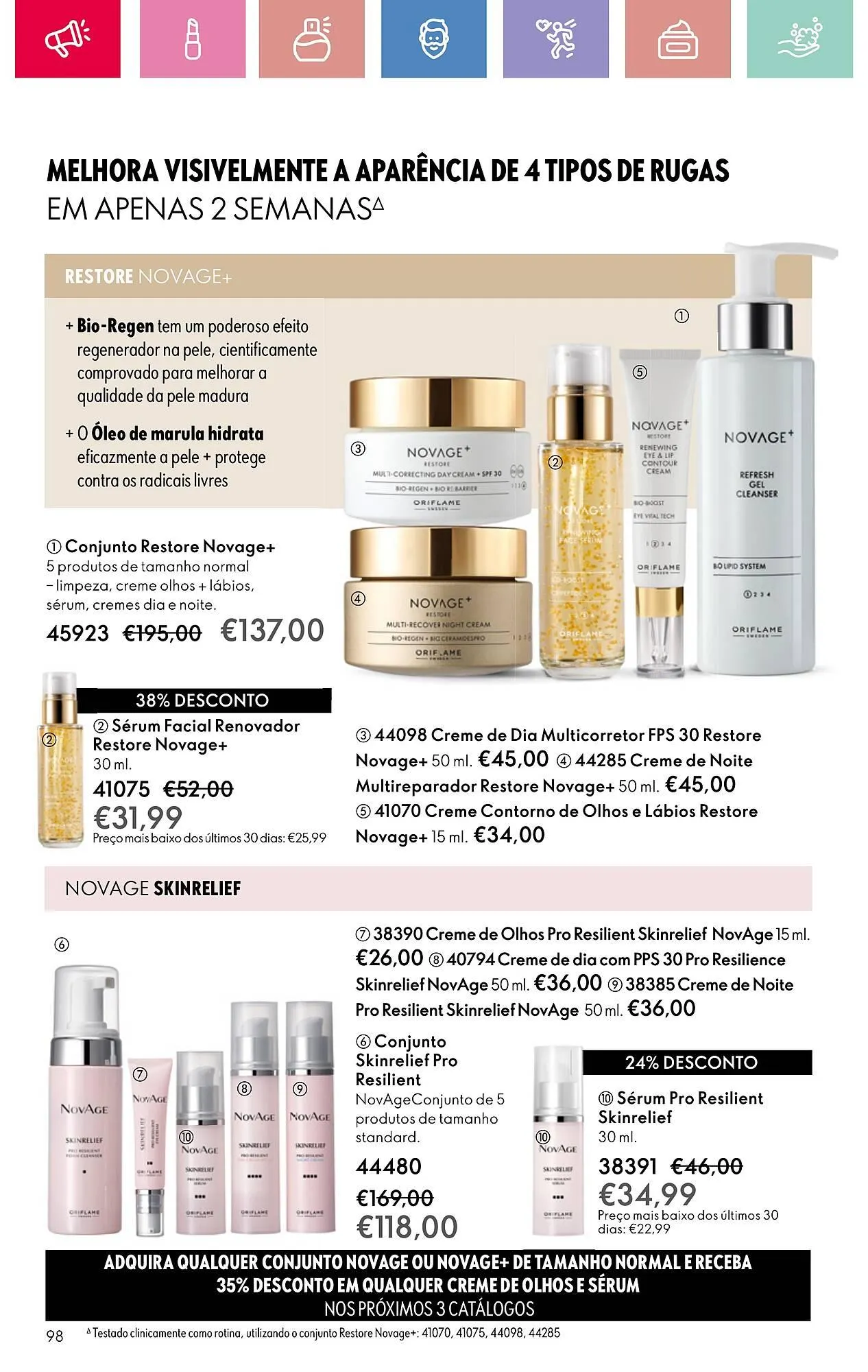 Folheto Folheto Oriflame de 13 de abril até 3 de maio 2025 - Pagina 98