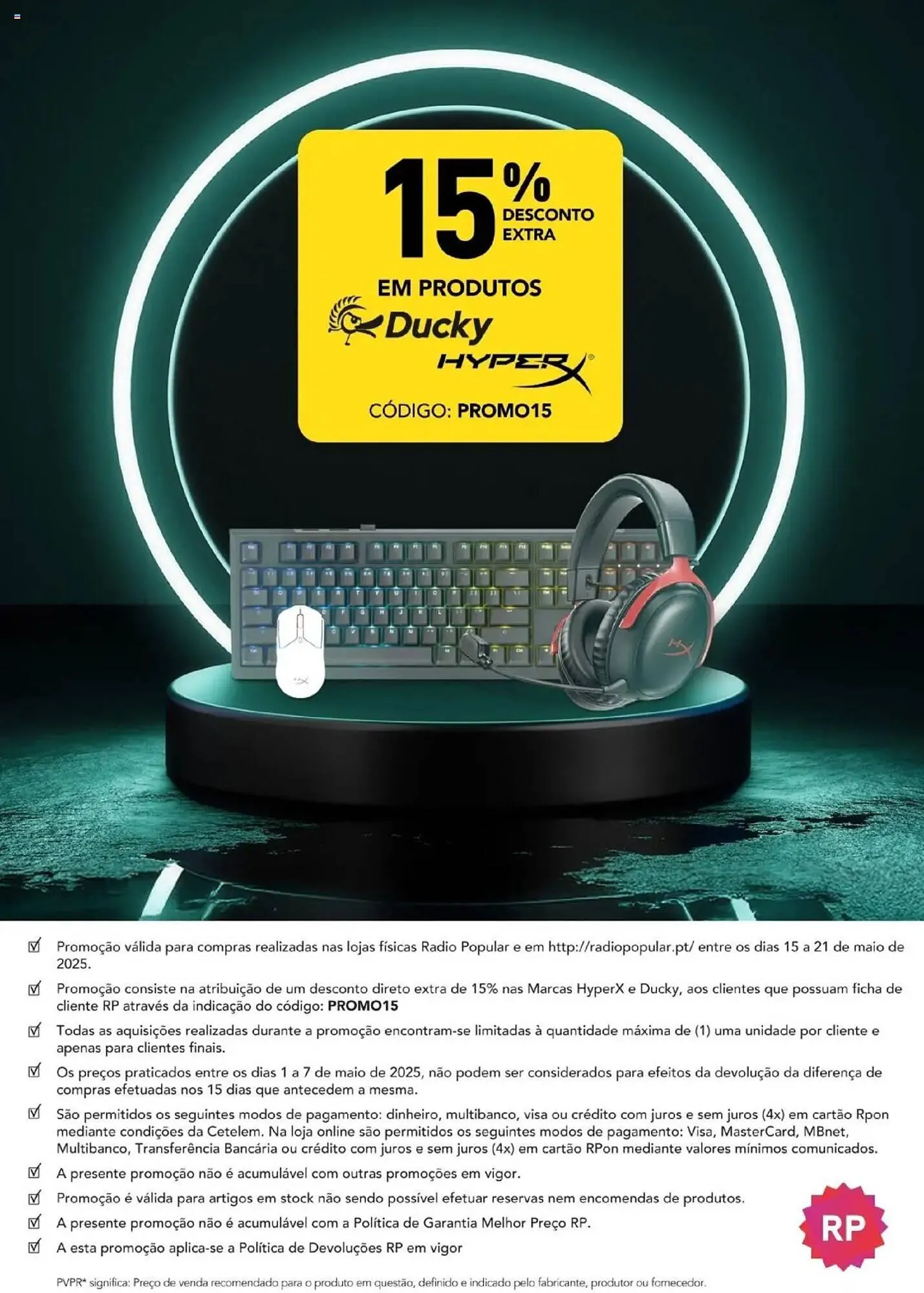 Folheto Folheto Radio Popular de 15 de maio até 22 de maio 2025 - Pagina 1