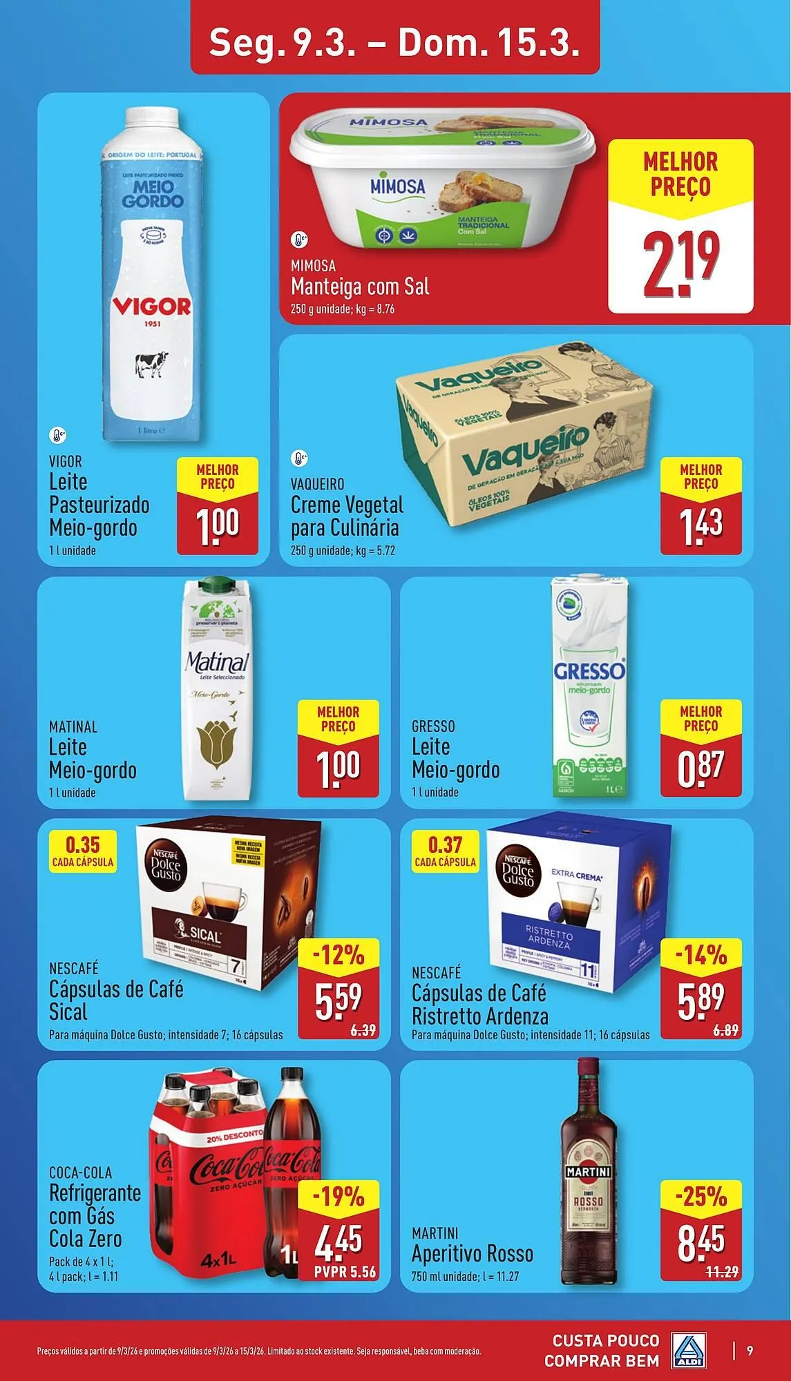 Folheto Folheto ALDI de 9 de março até 15 de março 2026 - Pagina 9