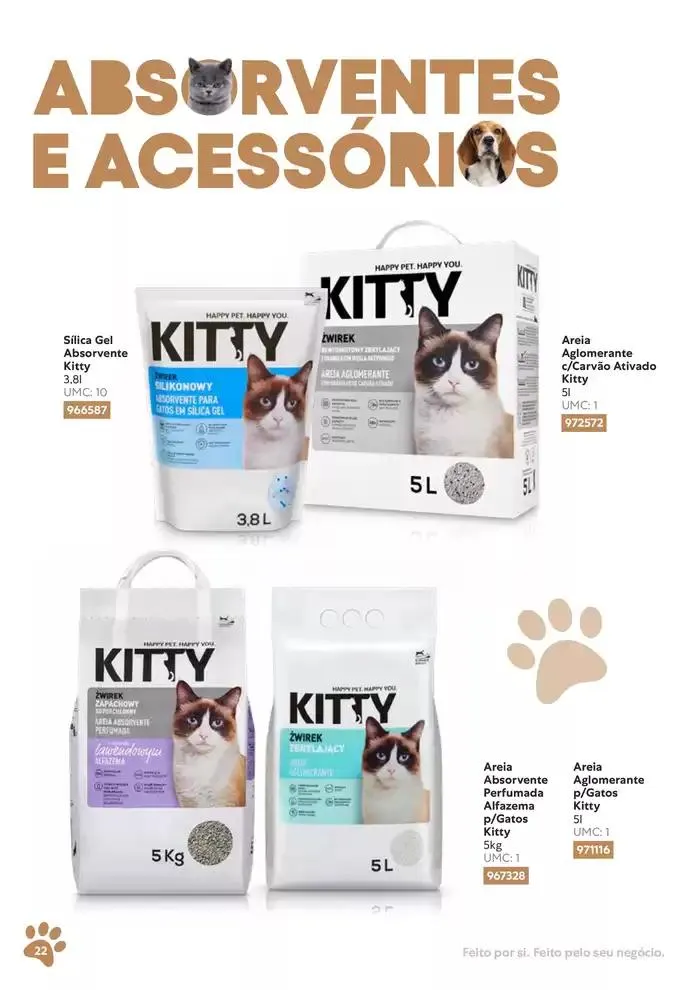 Folheto Recheio ActivPet e Kitty de 25 de setembro até 31 de dezembro 2024 - Pagina 22