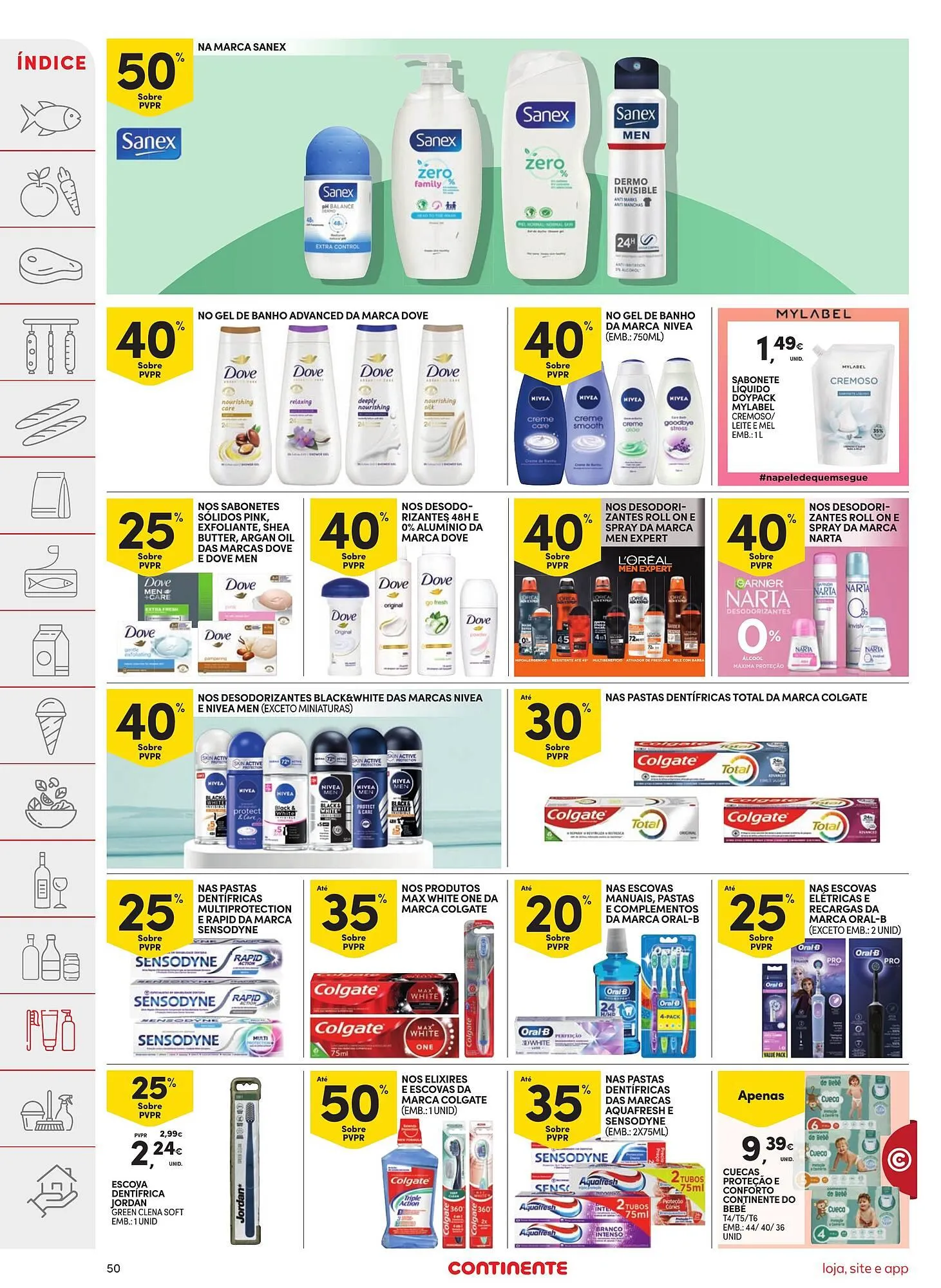 Folheto Folheto Continente de 18 de março até 24 de março 2025 - Pagina 50