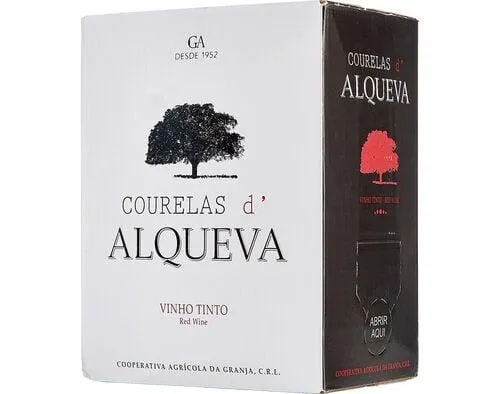 vinho tinto courelas d alqueva bag in box 5l