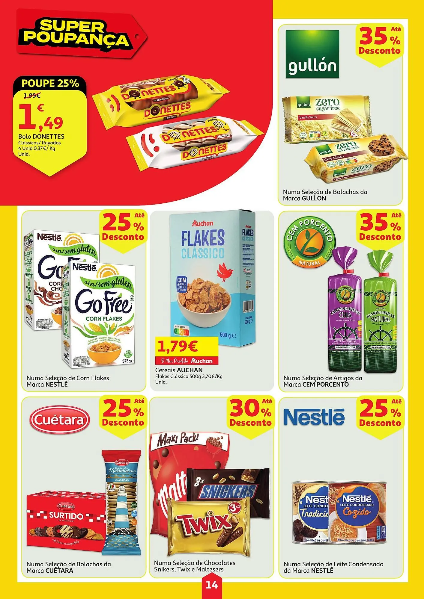 Folheto Folheto Auchan de 3 de abril até 9 de abril 2025 - Pagina 14