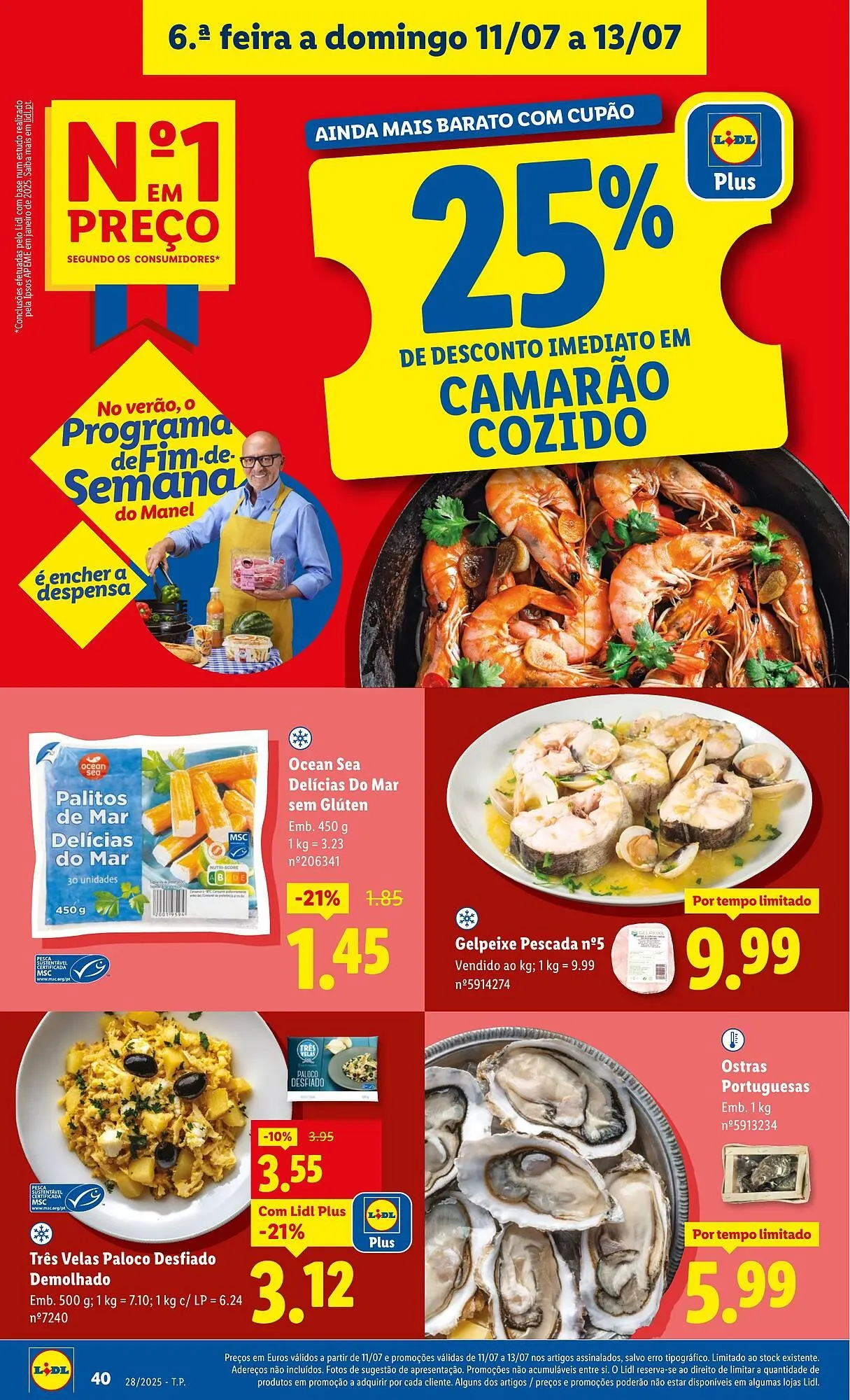 Folheto Folheto Lidl de 7 de julho até 13 de julho 2025 - Pagina 40