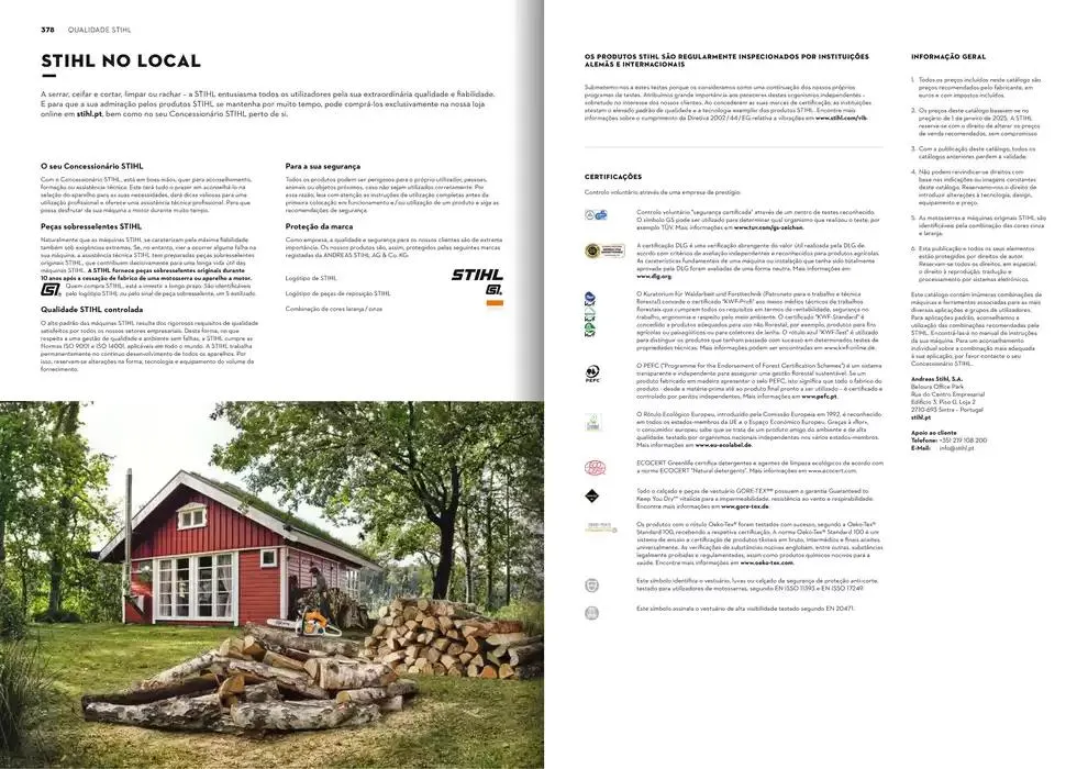 Folheto Catálogo STIHL 2025 de 29 de janeiro até 31 de dezembro 2025 - Pagina 190