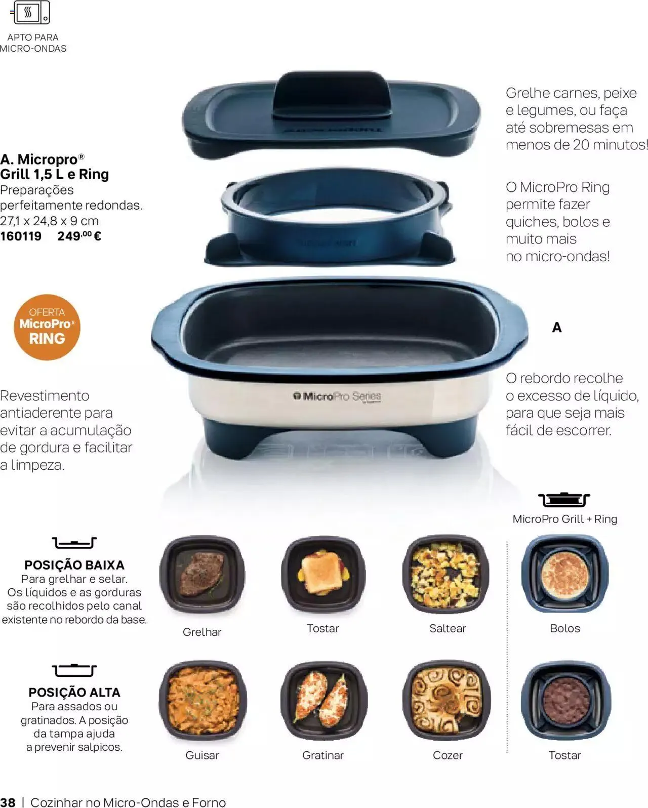 Folheto Tupperware Catálogo de 1 de setembro até 31 de dezembro 2023 - Pagina 38