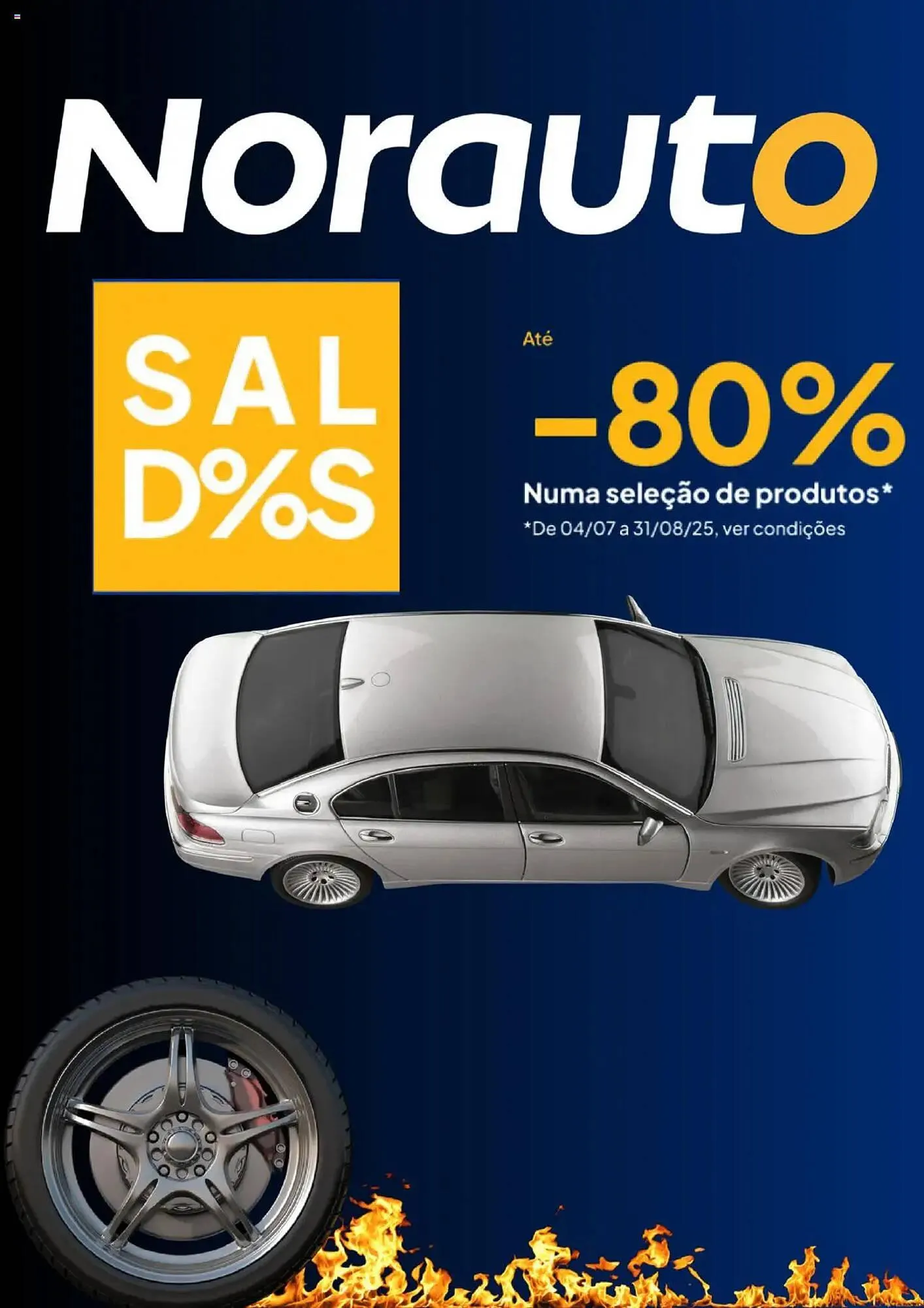 Folheto Folheto Norauto de 4 de julho até 1 de setembro 2025 - Pagina 1