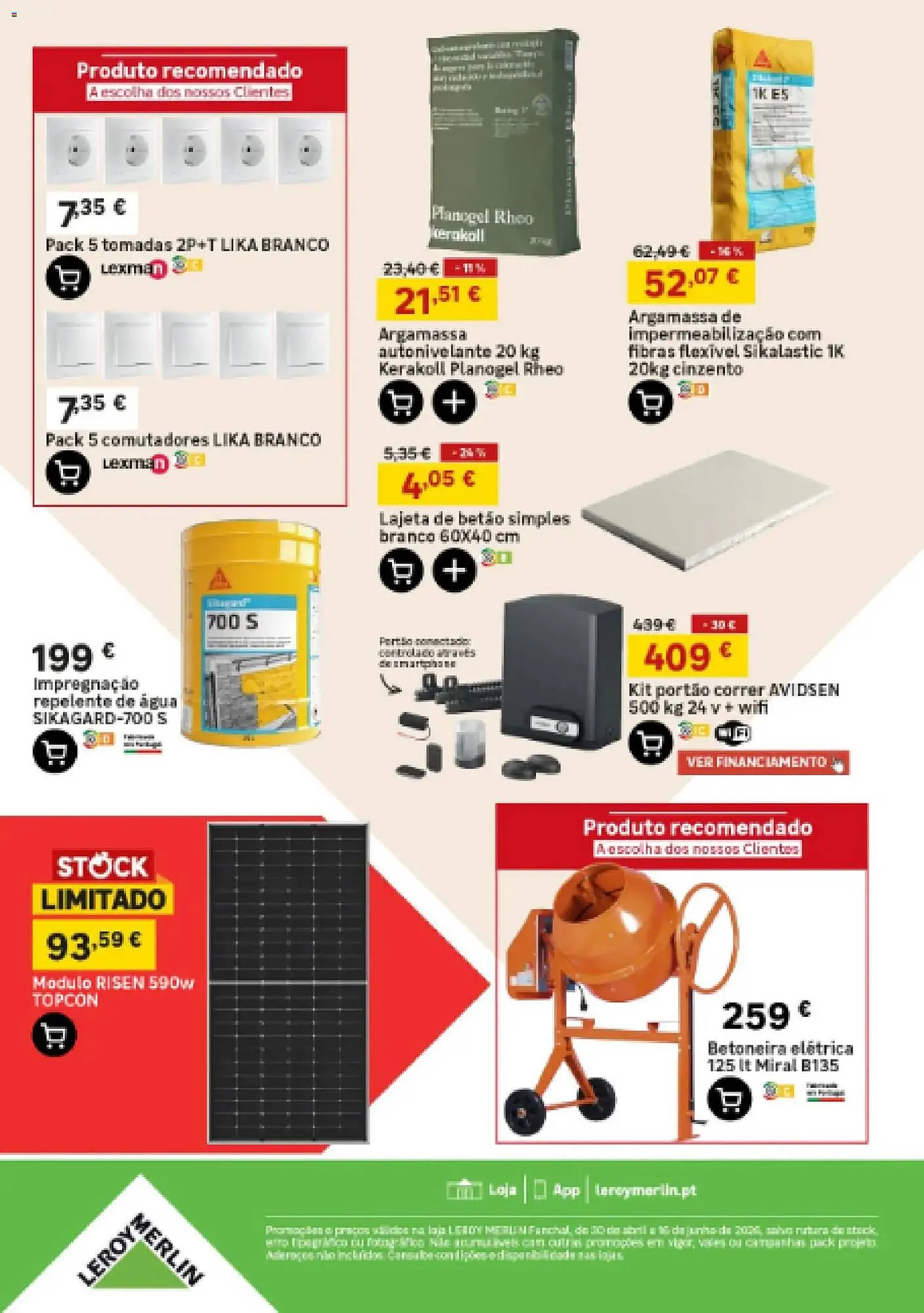 Folheto Folheto Leroy Merlin de 30 de abril até 16 de junho 2026 - Pagina 25