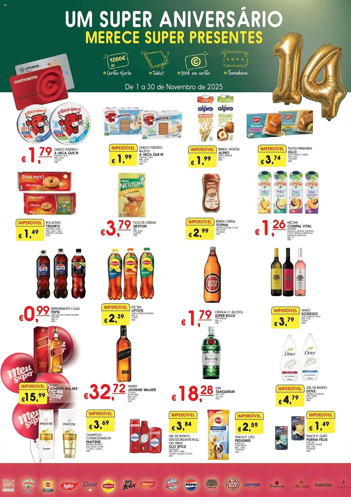 Folheto Folheto Meu Super de 1 de novembro até 1 de dezembro 2025 - Pagina 1