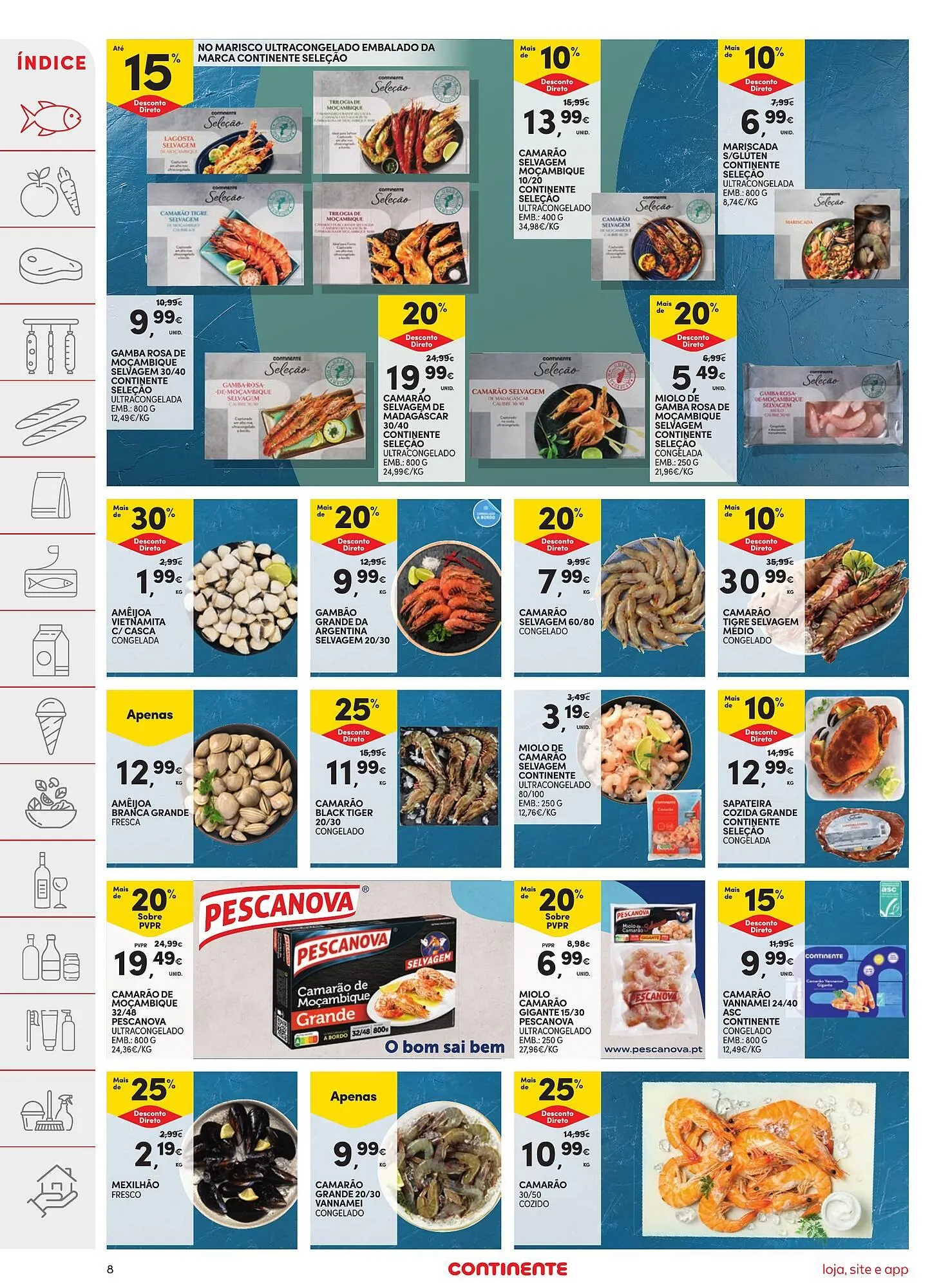 Folheto Folheto Continente de 18 de março até 24 de março 2025 - Pagina 8