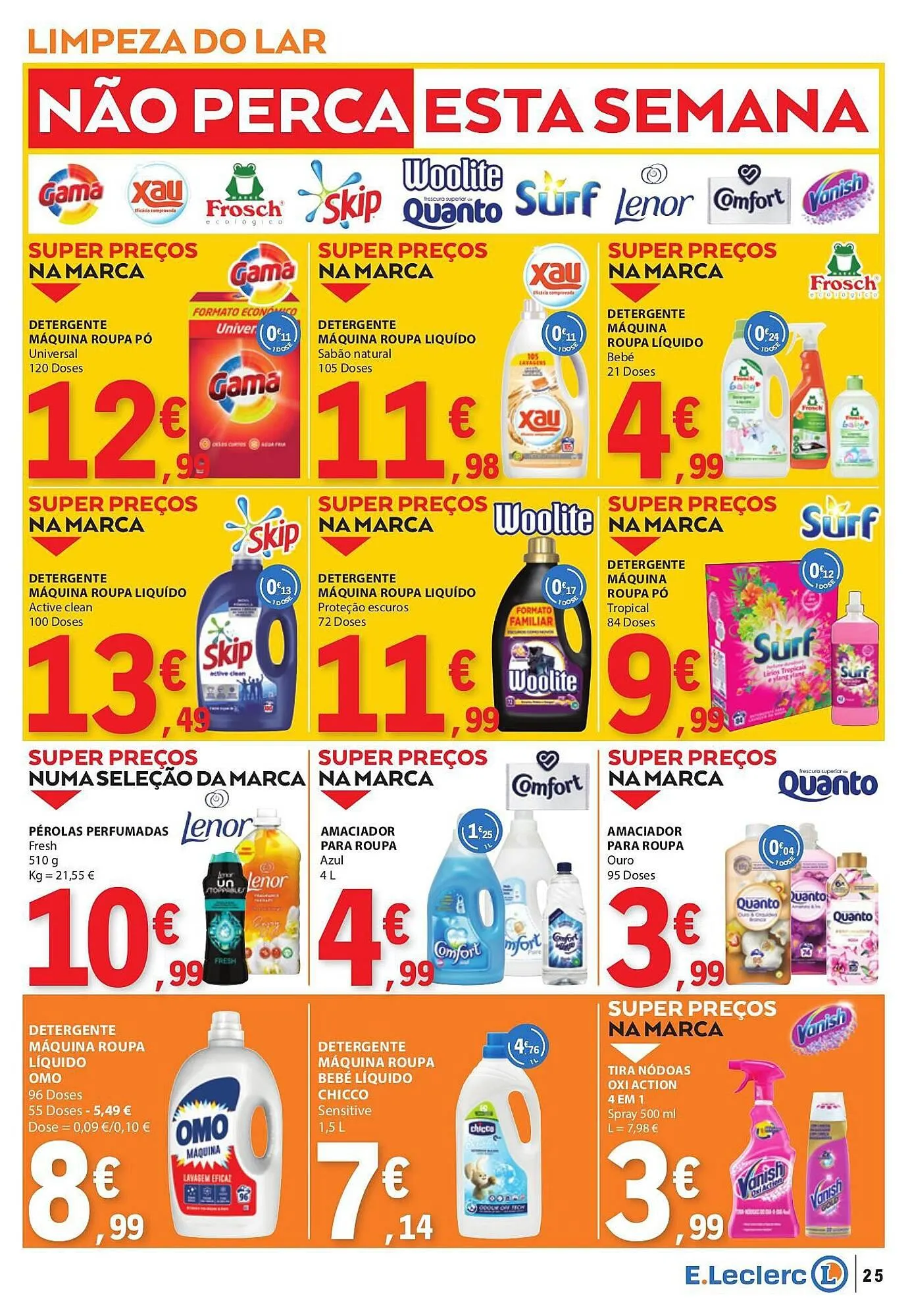 Folheto Folheto E.Leclerc de 13 de março até 19 de março 2025 - Pagina 25