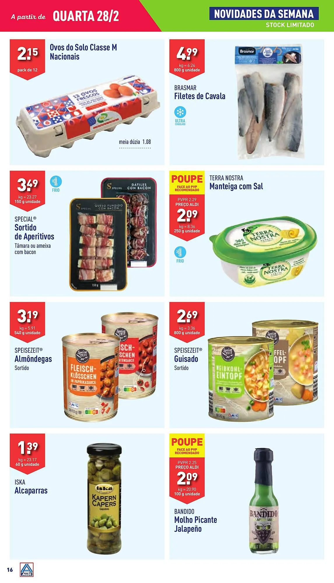 Folheto Folheto ALDI de 28 de fevereiro até 5 de março 2024 - Pagina 16
