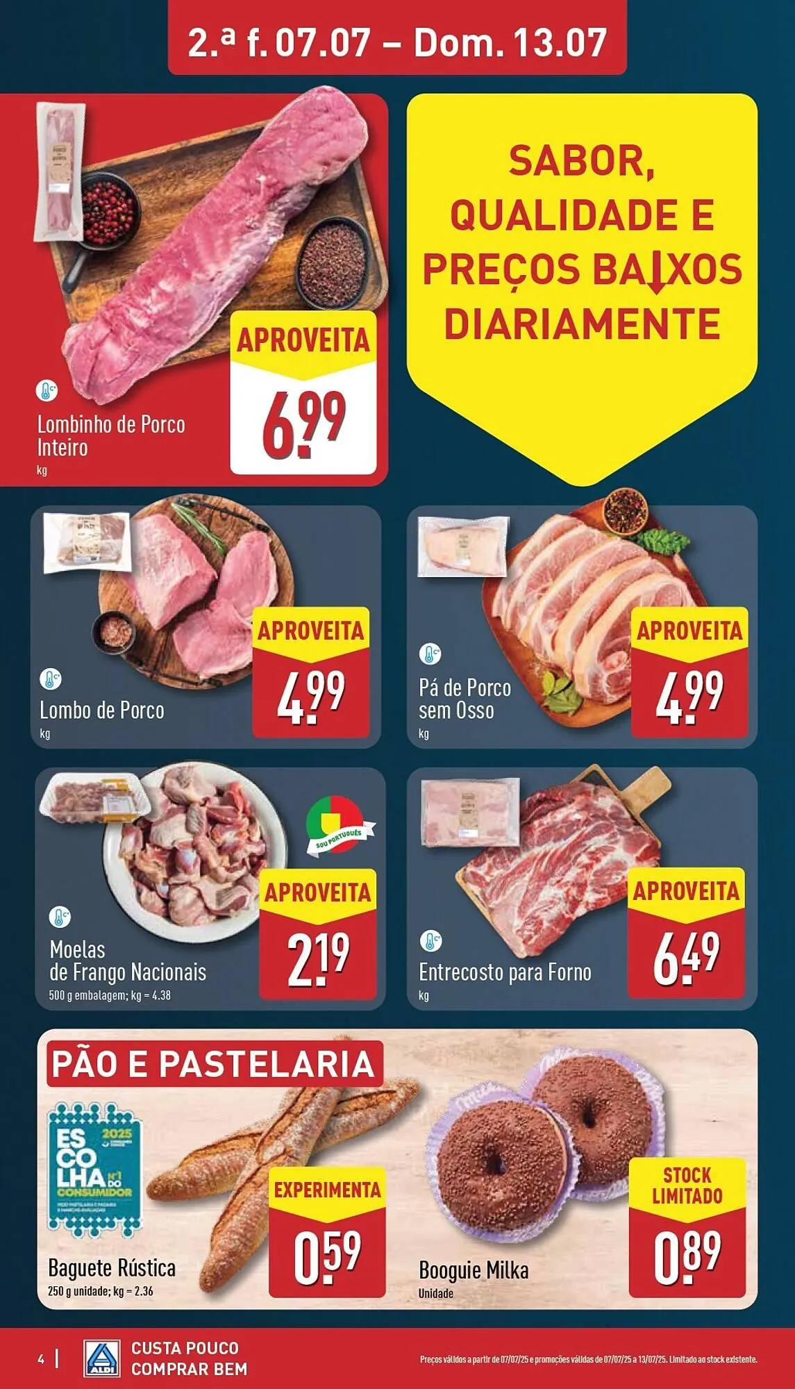 Folheto Folheto ALDI de 7 de julho até 13 de julho 2025 - Pagina 4