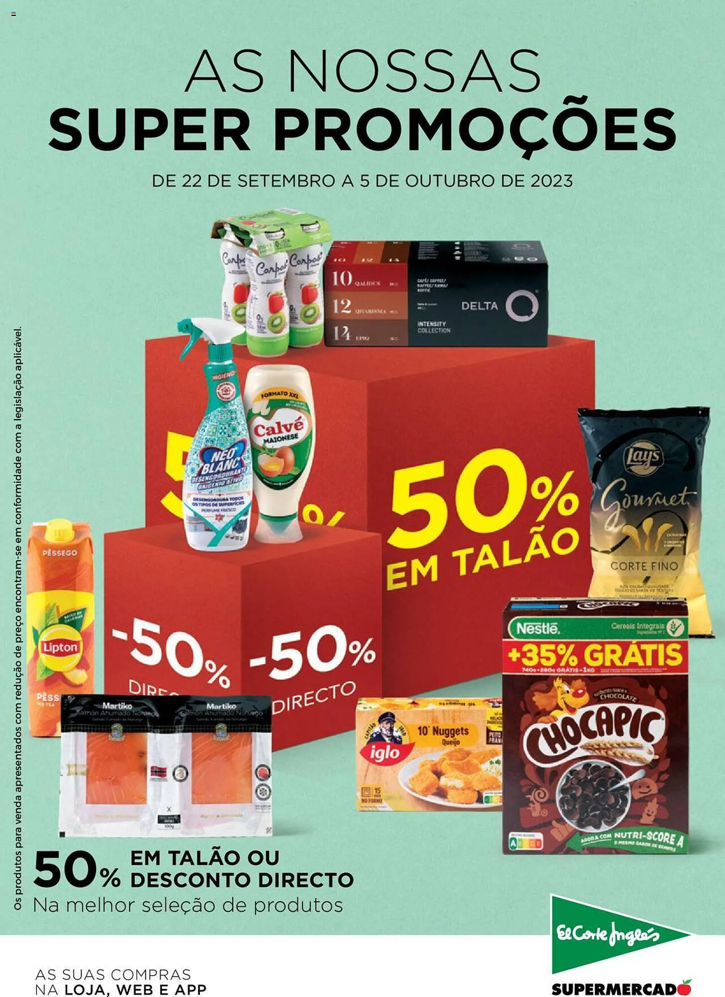 Folheto Folheto El Corte Inglés de 22 de setembro até 5 de outubro 2023 - Pagina 1