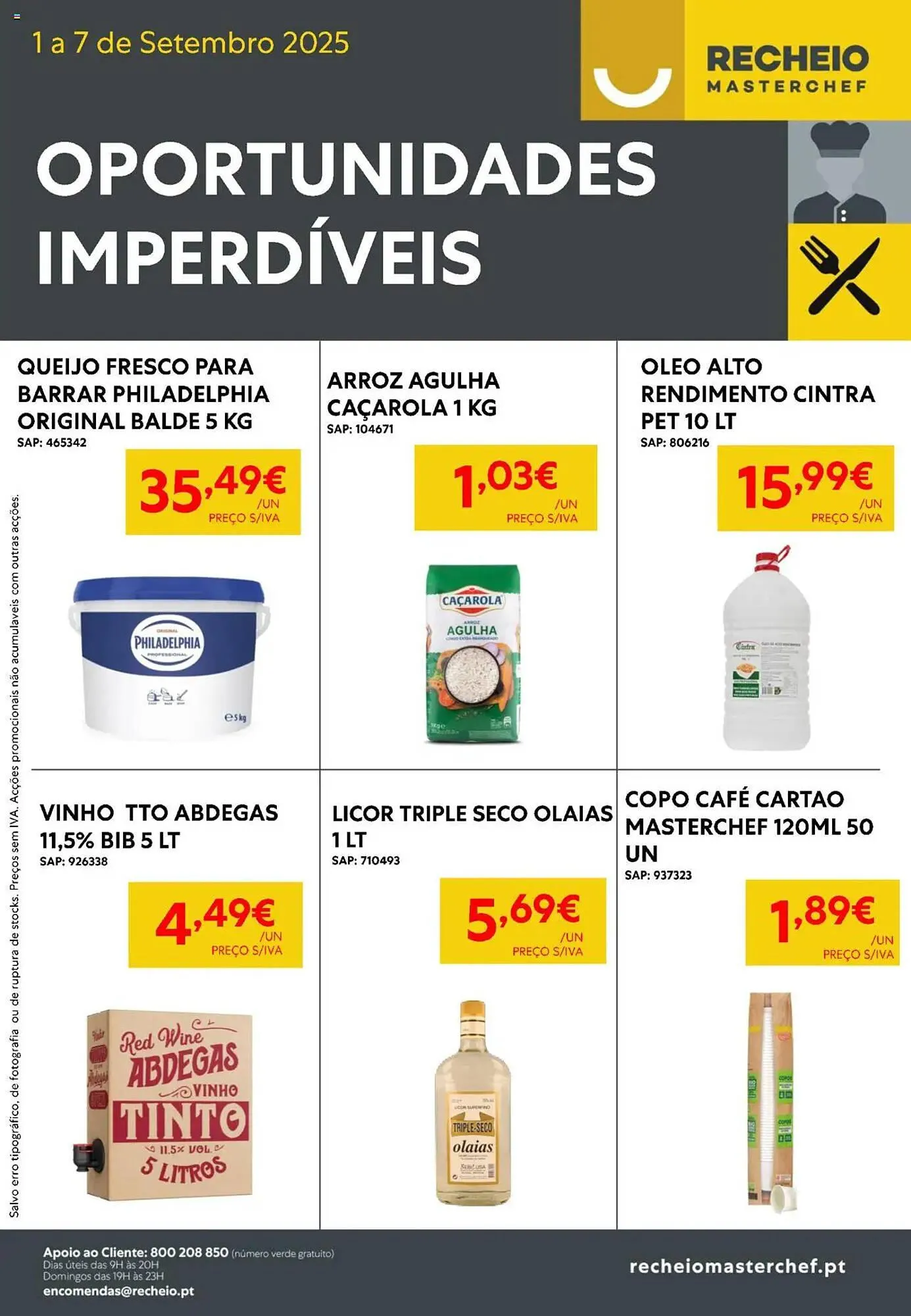 Folheto folheto Recheio de 1 de setembro até 7 de setembro 2025 - Pagina 2