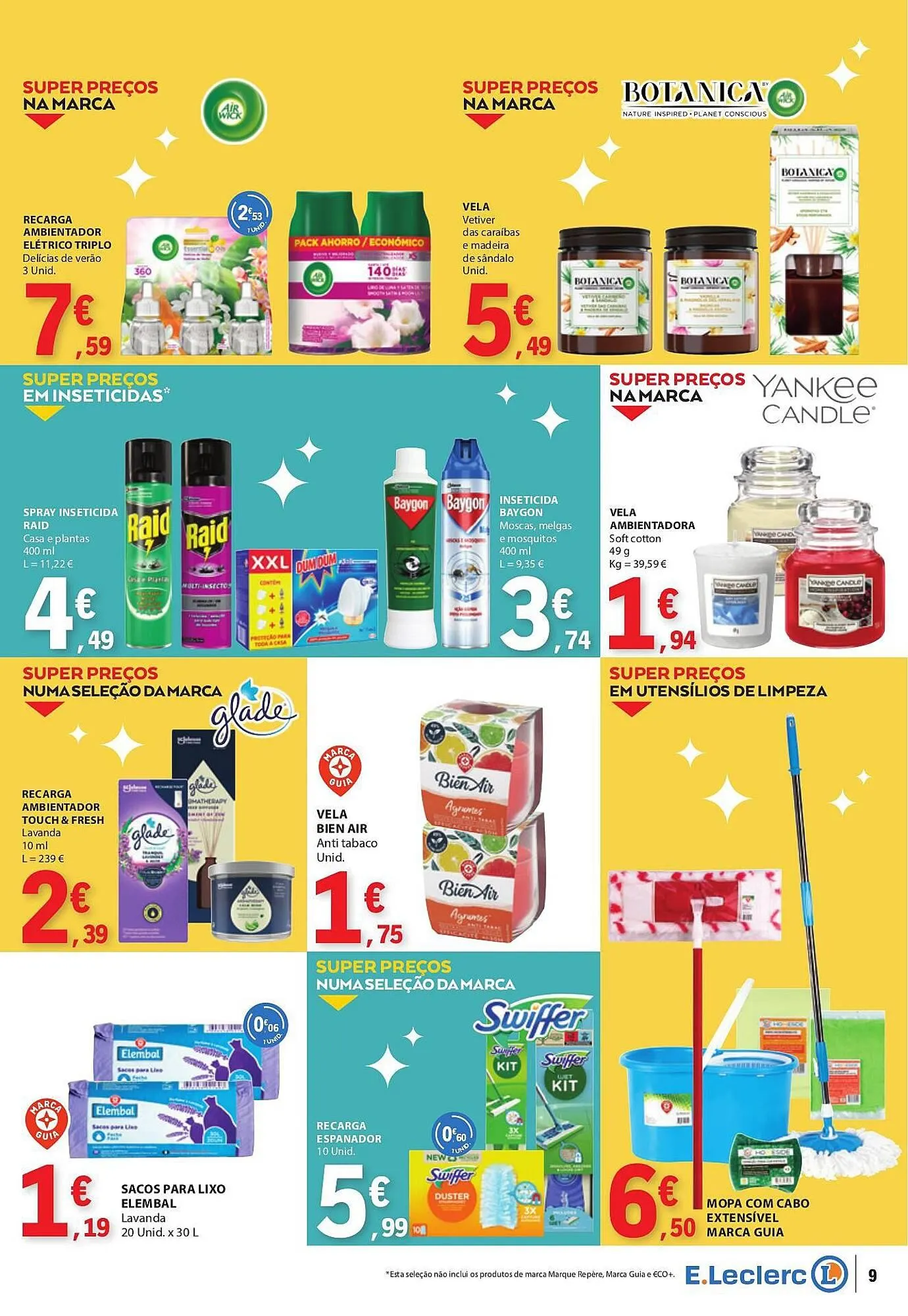 Folheto Folheto E.Leclerc de 4 de março até 16 de março 2025 - Pagina 9