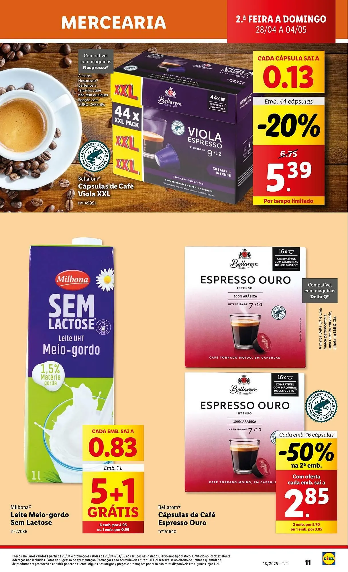 Folheto Folheto Lidl de 28 de abril até 4 de maio 2025 - Pagina 11