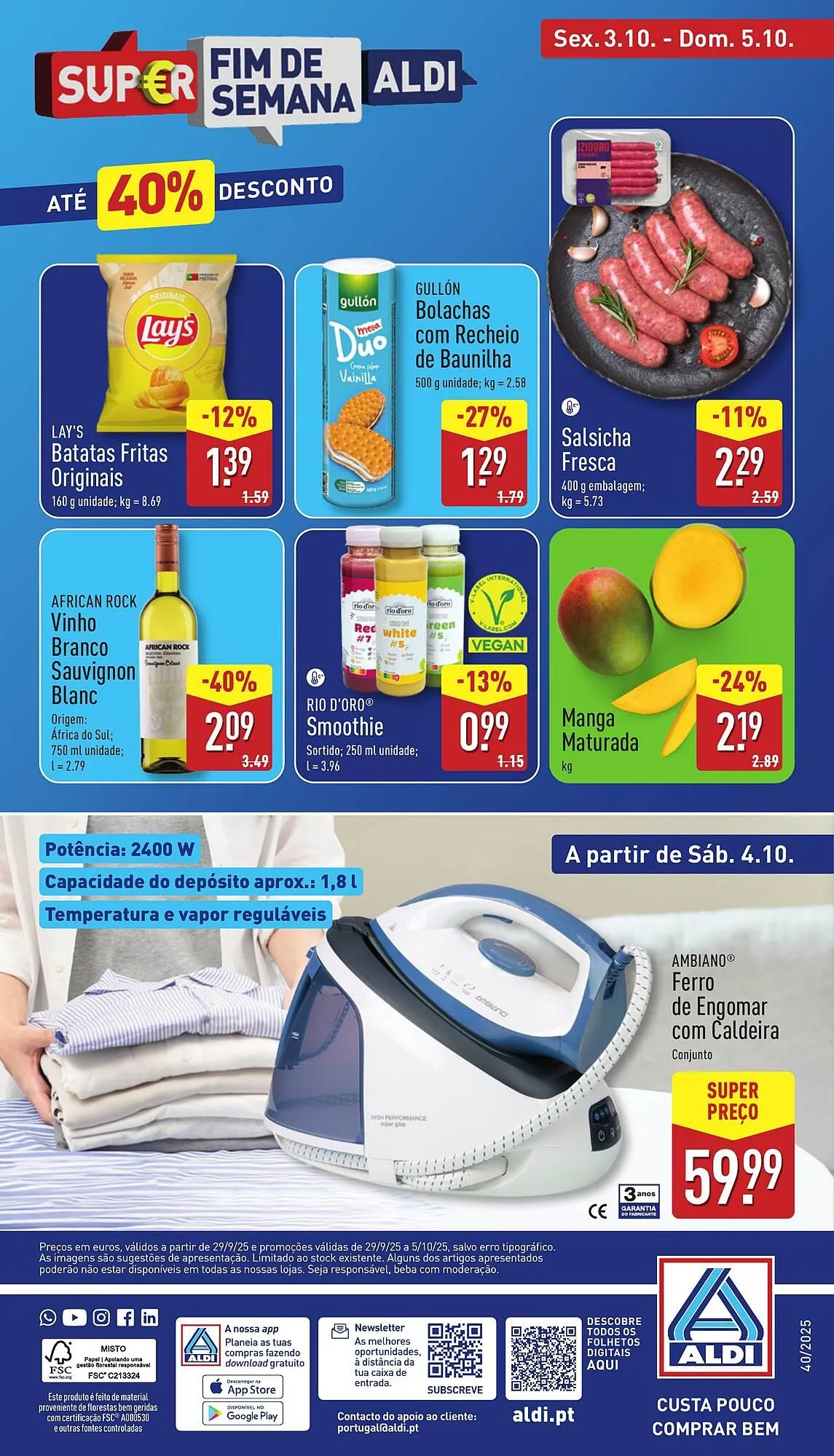 Folheto Folheto ALDI de 29 de setembro até 5 de outubro 2025 - Pagina 32