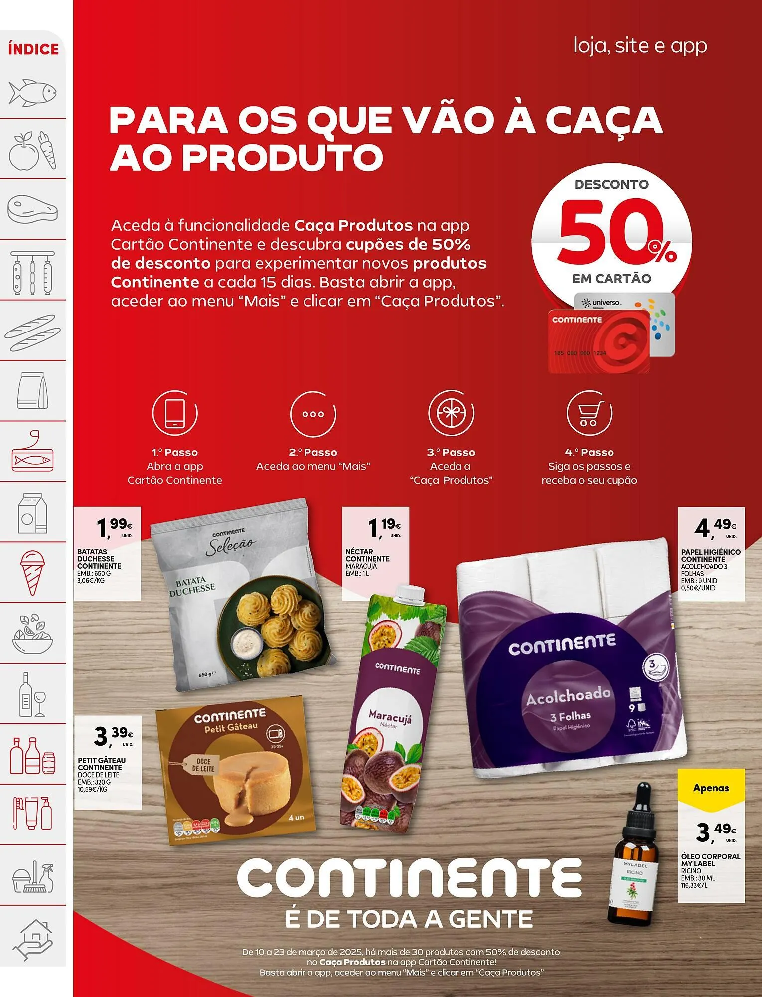 Folheto Folheto Continente de 11 de março até 17 de março 2025 - Pagina 2