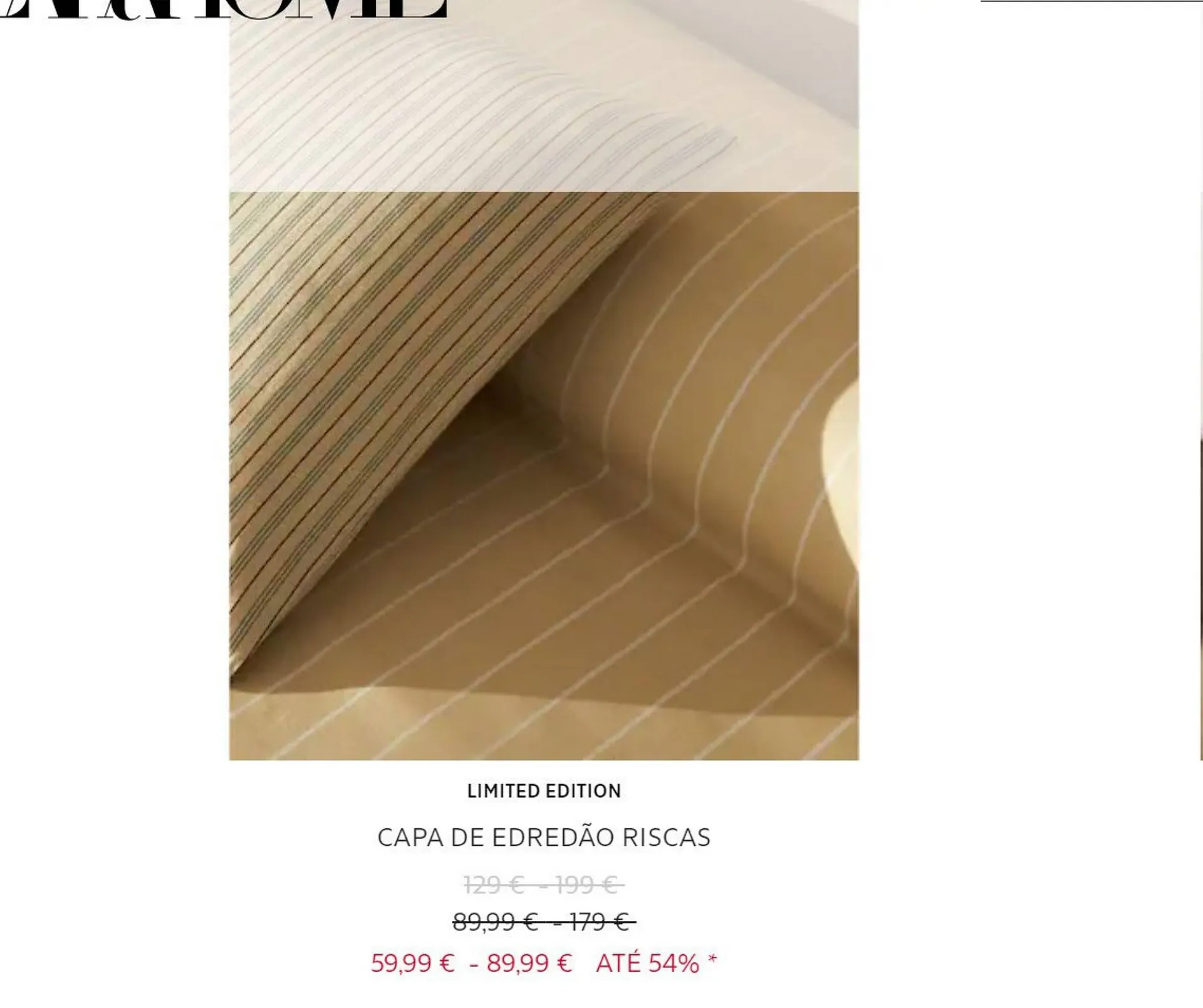 Folheto Folheto ZARA HOME de 26 de fevereiro até 17 de março 2024 - Pagina