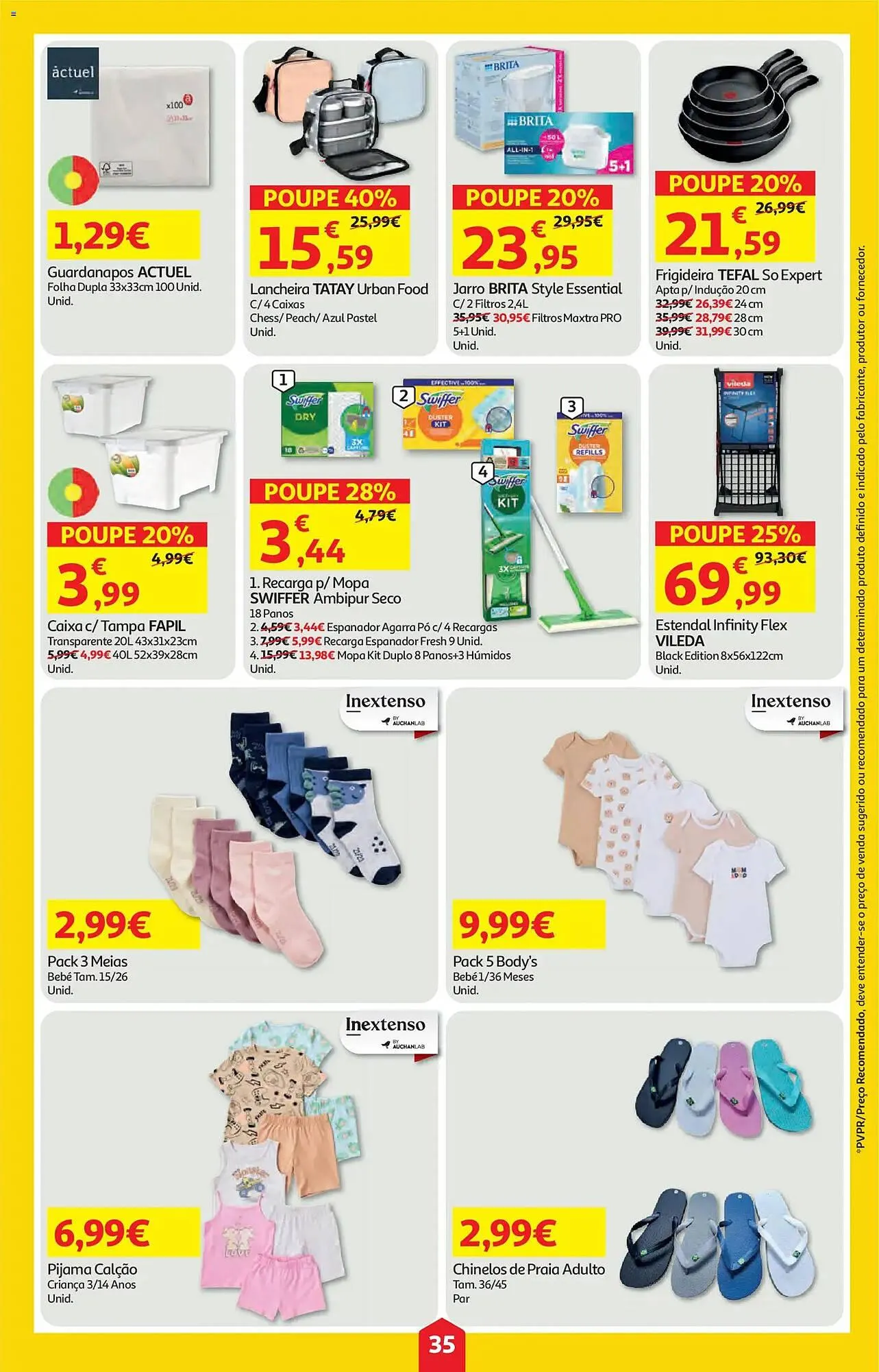 Folheto Folheto Auchan de 7 de maio até 14 de maio 2026 - Pagina 35