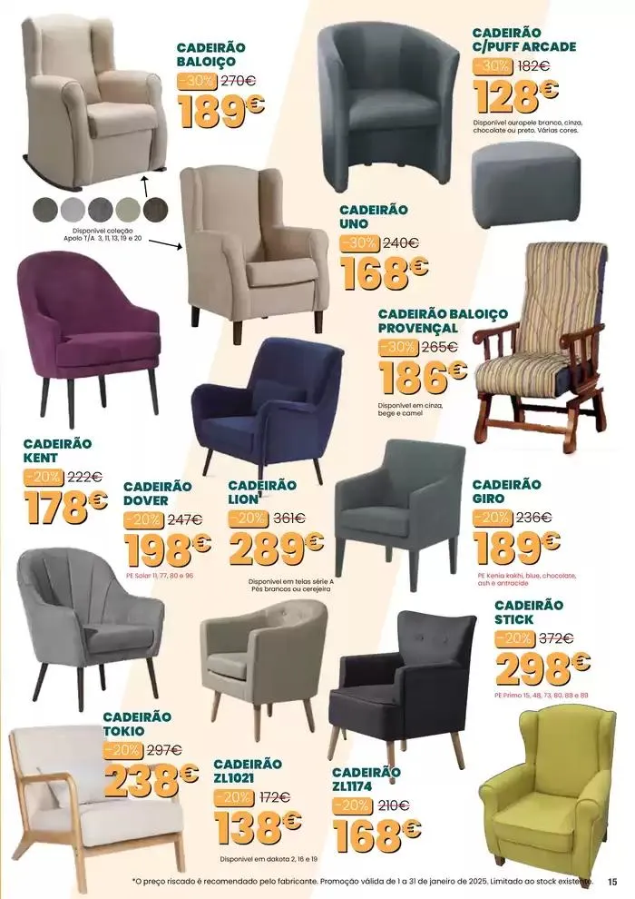 Folheto Catalogo Janeiro de 6 de janeiro até 31 de janeiro 2025 - Pagina 15