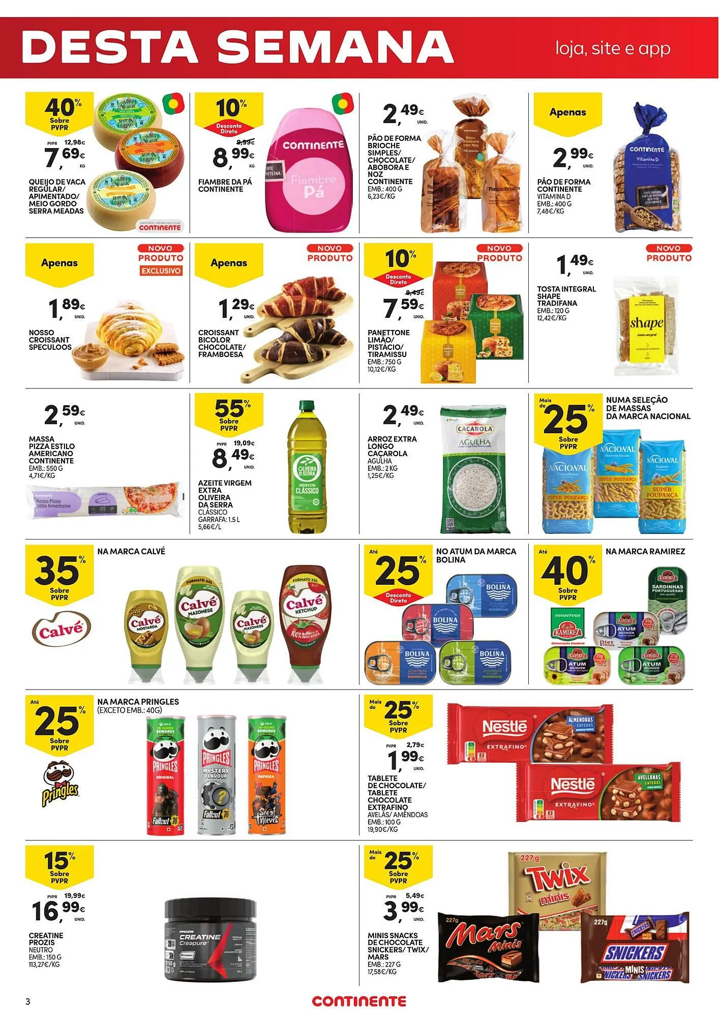 Folheto Folheto Continente de 17 de abril até 20 de abril 2026 - Pagina 3