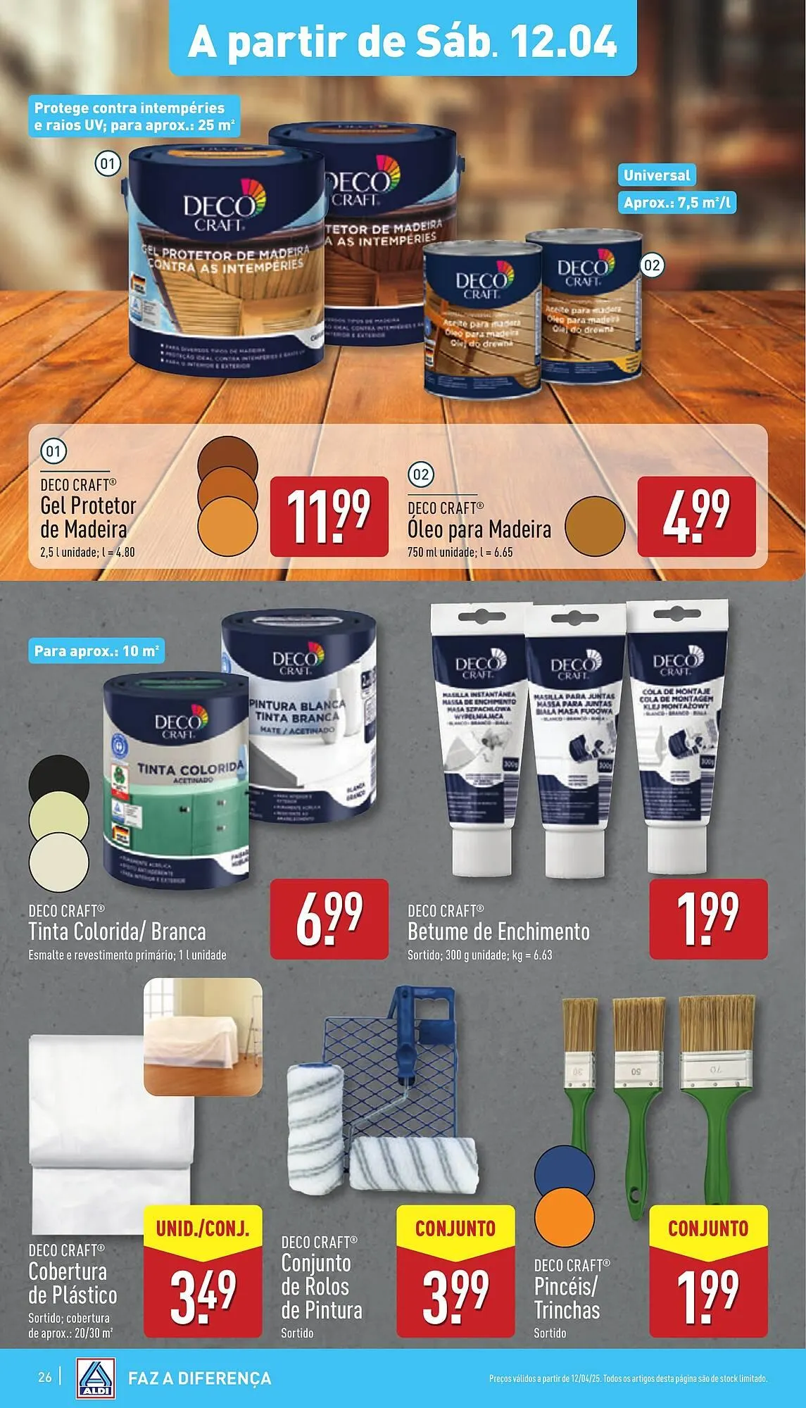 Folheto Folheto ALDI de 9 de abril até 15 de abril 2025 - Pagina 26